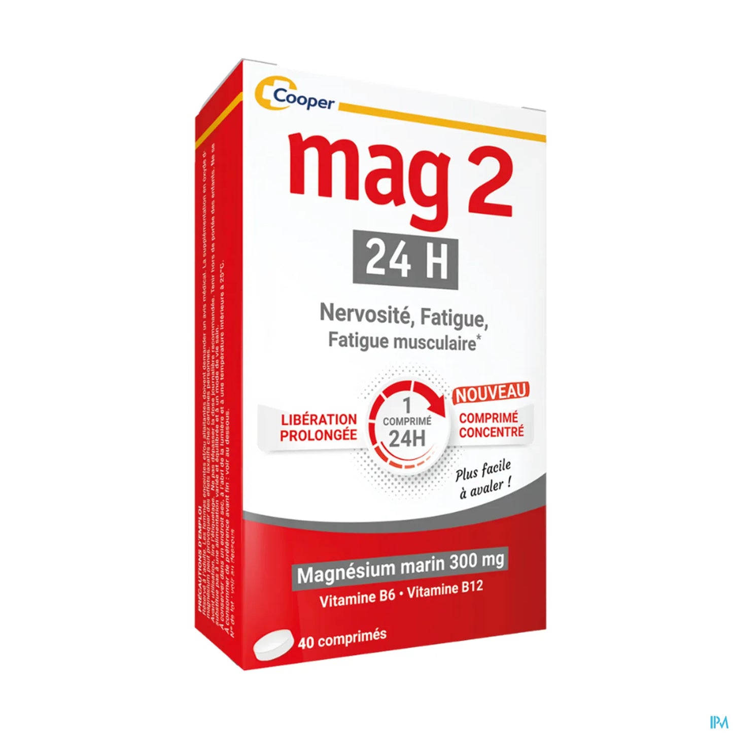Mag 2 24 Heures 40 Comprimés