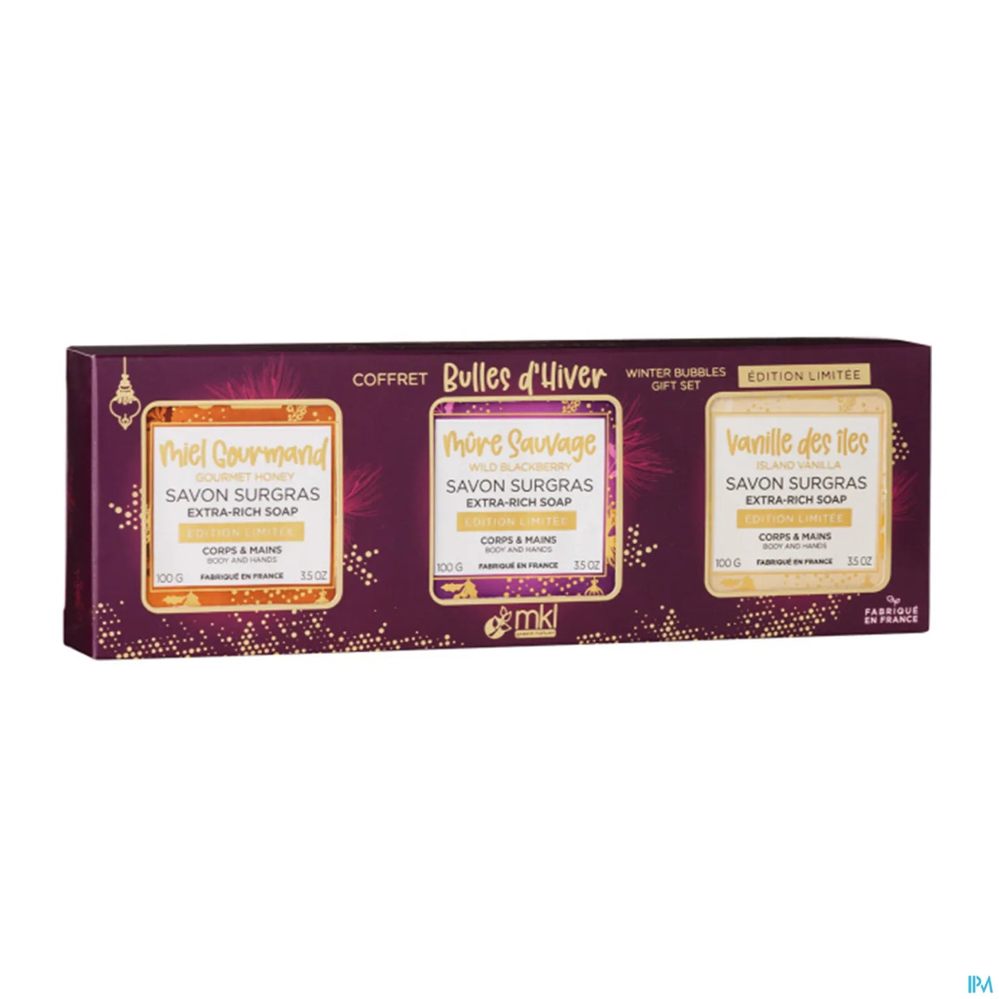 MKL Green Nature Coffret Bulles d'Hiver 3 x 100 g