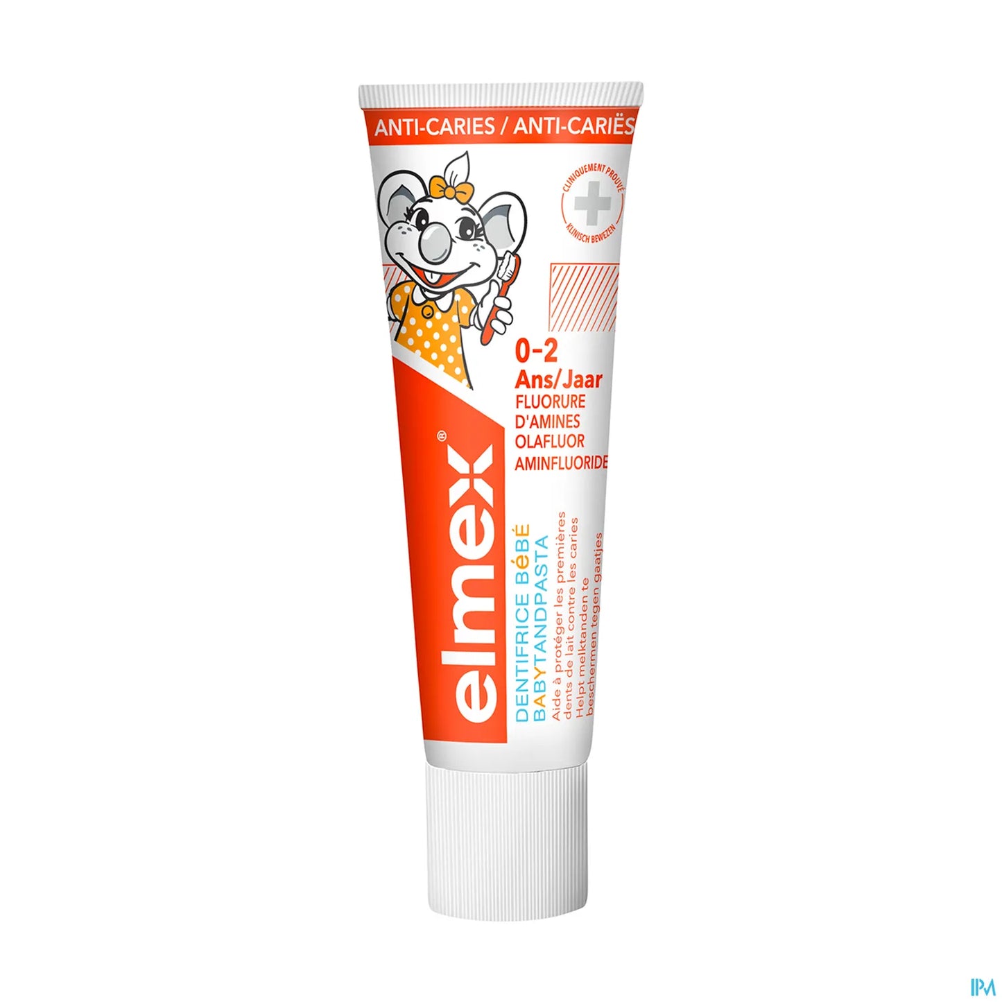 Dentifricio per bambini 0-2 anni al fluoro 50 ml