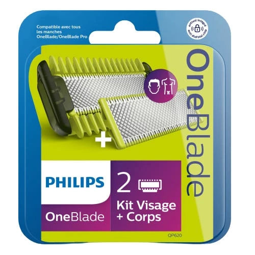 OneBlade QP620/50 Face + Body Kit 2 Blades