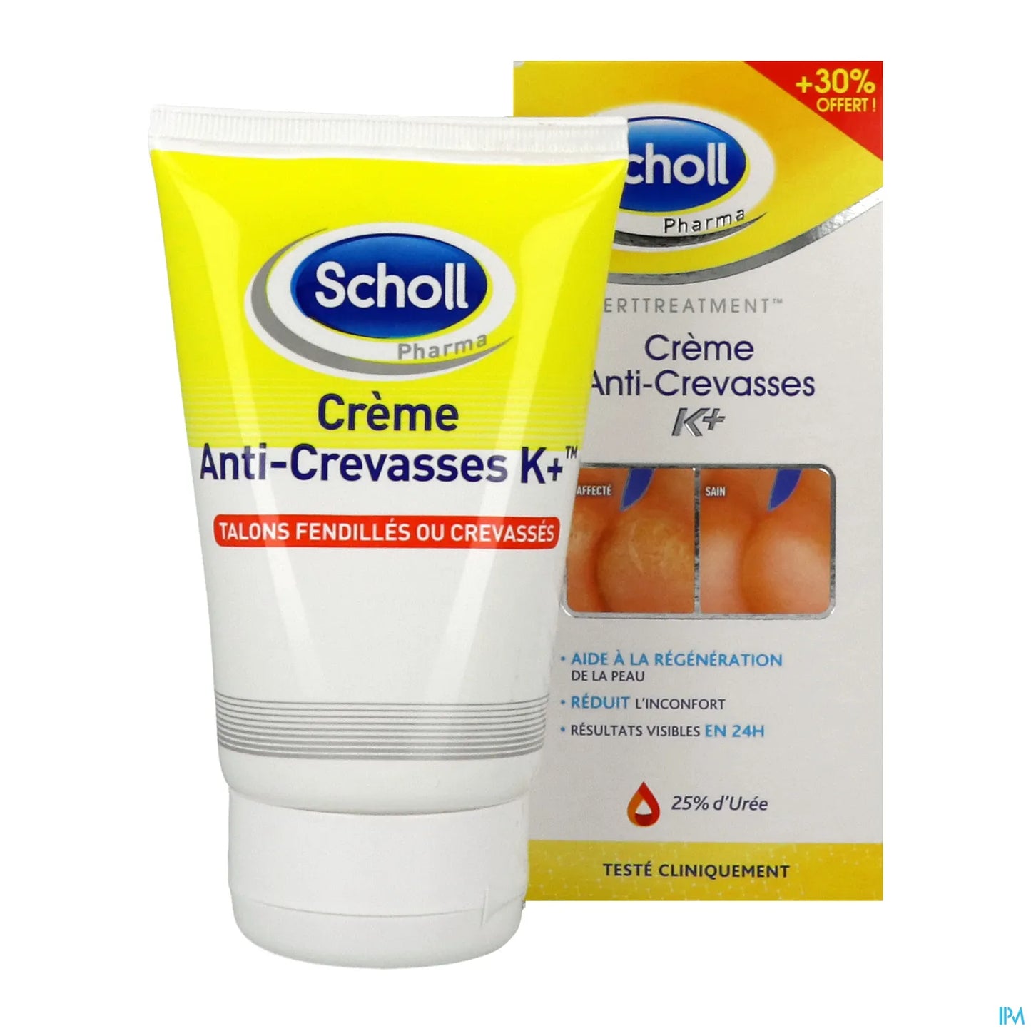 Crème Anti-Crevasses Active Repair K+ 120 ml