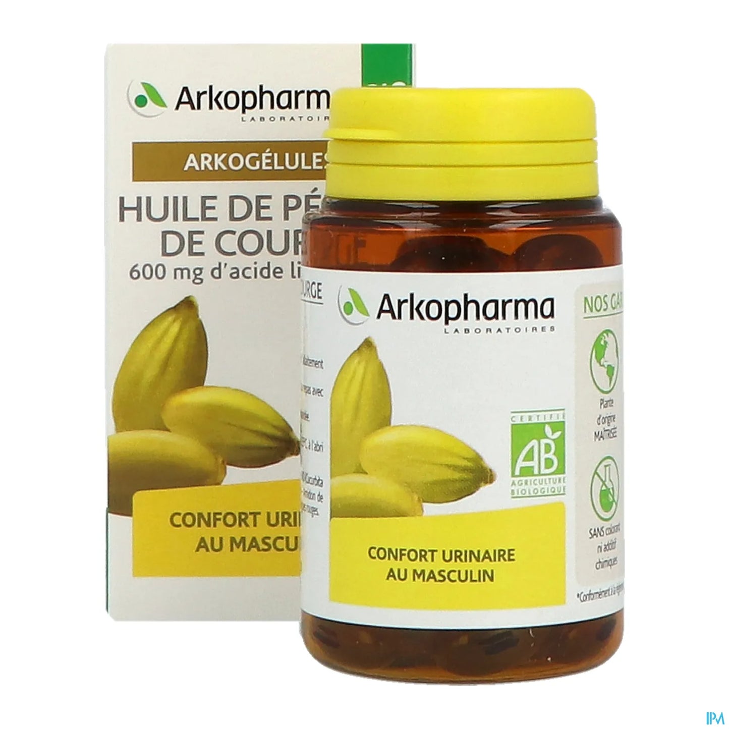 Arkogélules Pumpkin Seed Oil 60 Capsules