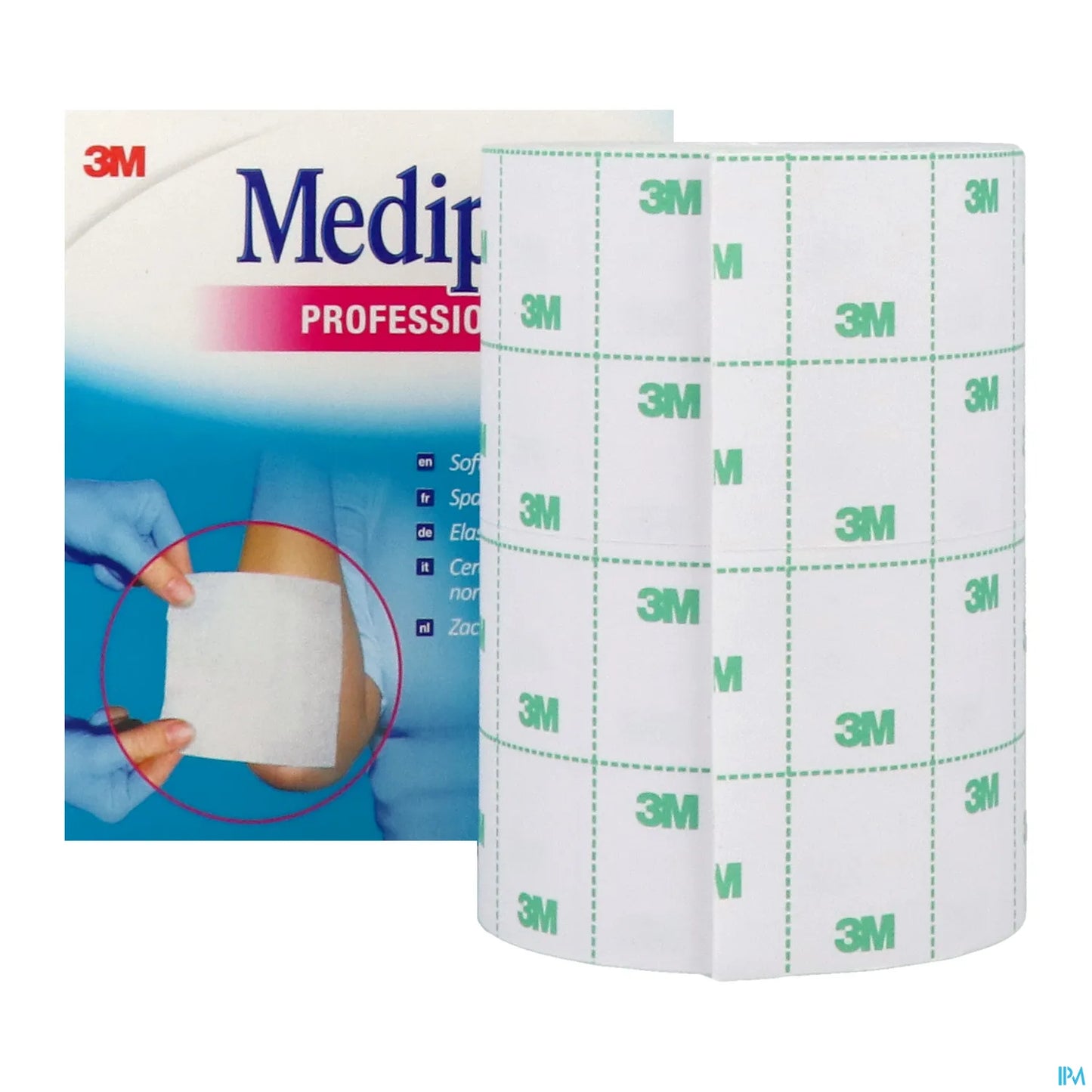 Nastro adesivo non tessuto 3M Medipore Liner 10 cm x 10 m