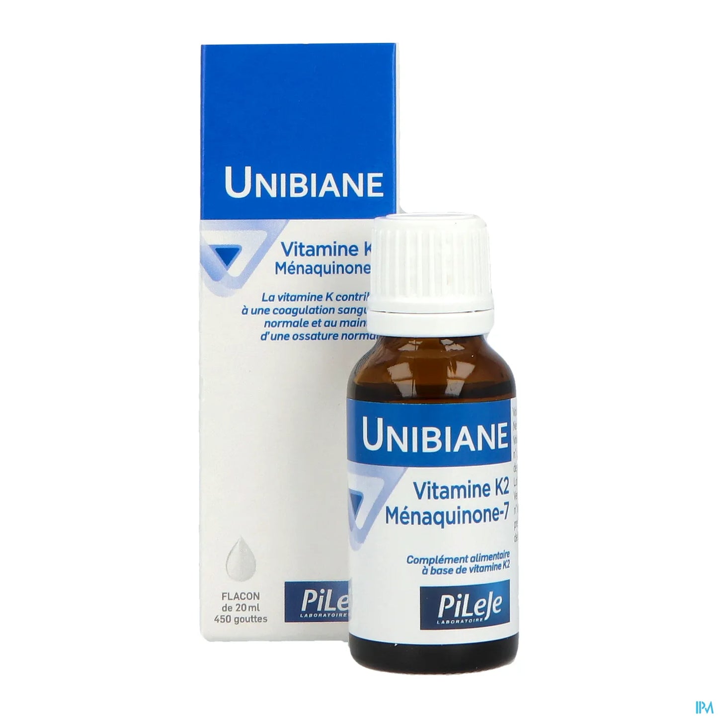 Flacone contagocce Unibiane Vitamina K2 Menachinone-7 da 20 ml