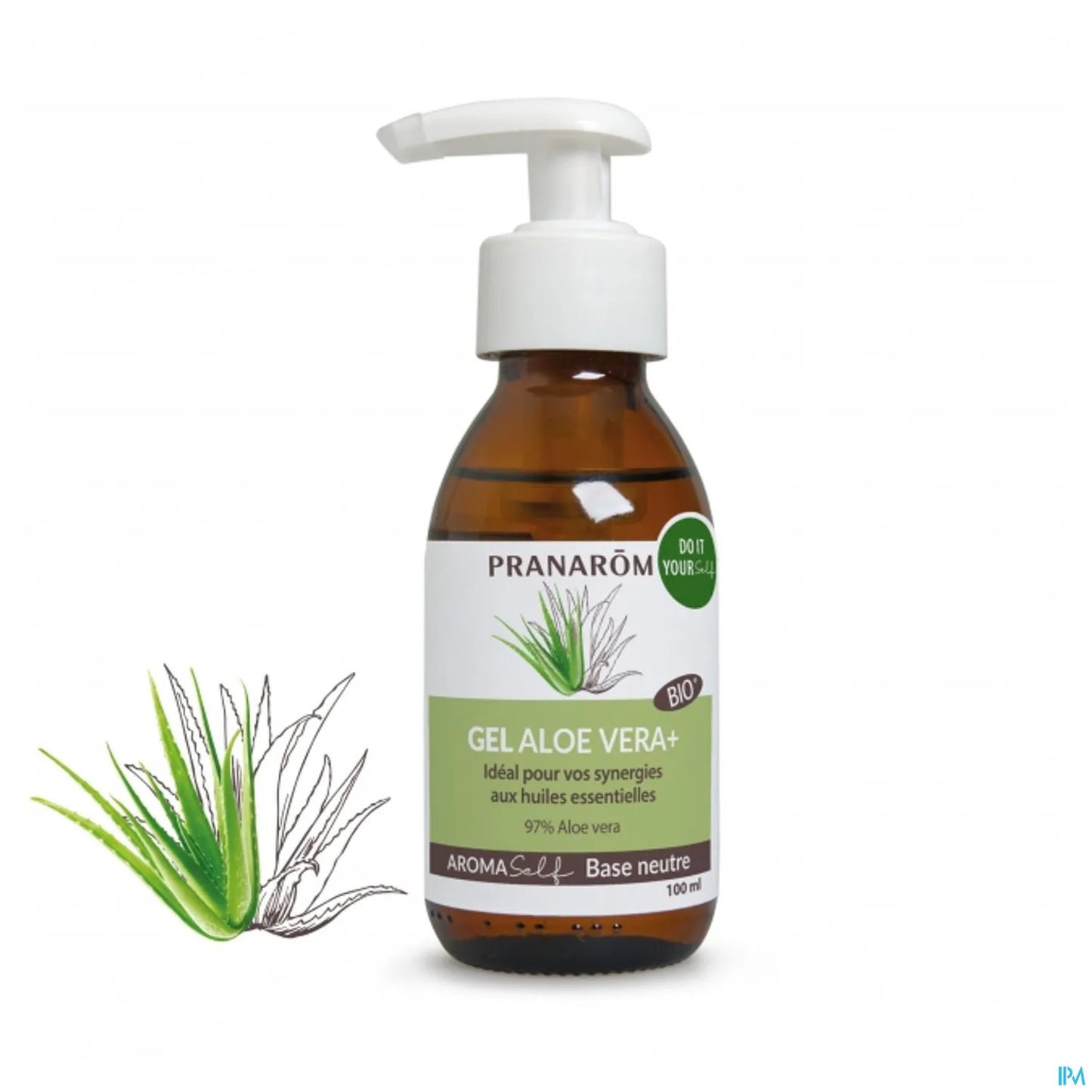 Aromaself Organic Aloe Vera Gel Pump Bottle 100ML