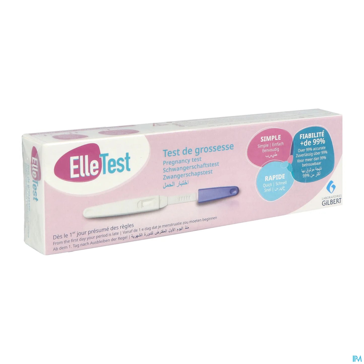 Laboratoires Gilbert Elle Test Test de Grossesse 1 unité