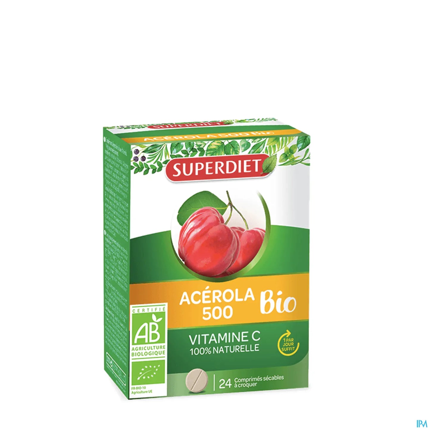 Acerola 500 Bio 24 Comprimés