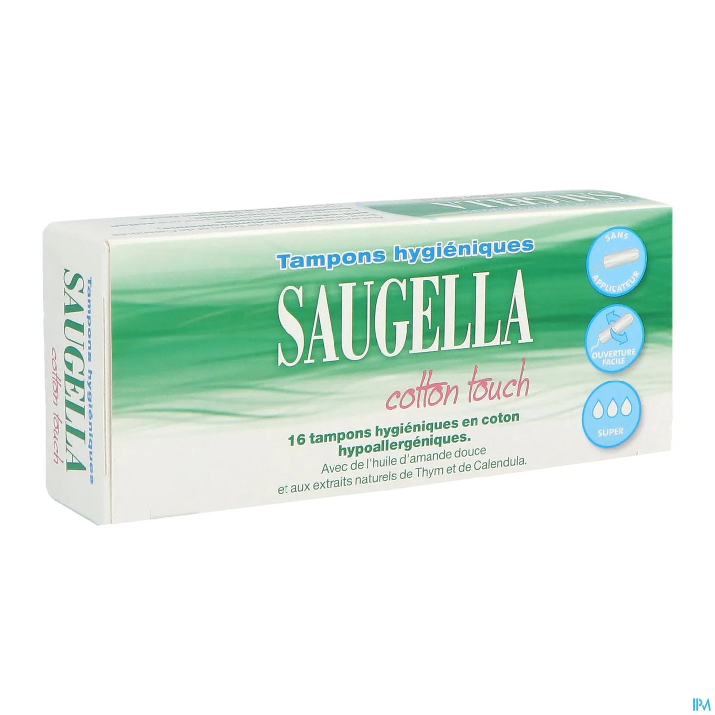 Tampons Hygiéniques Super Coton 16 unités