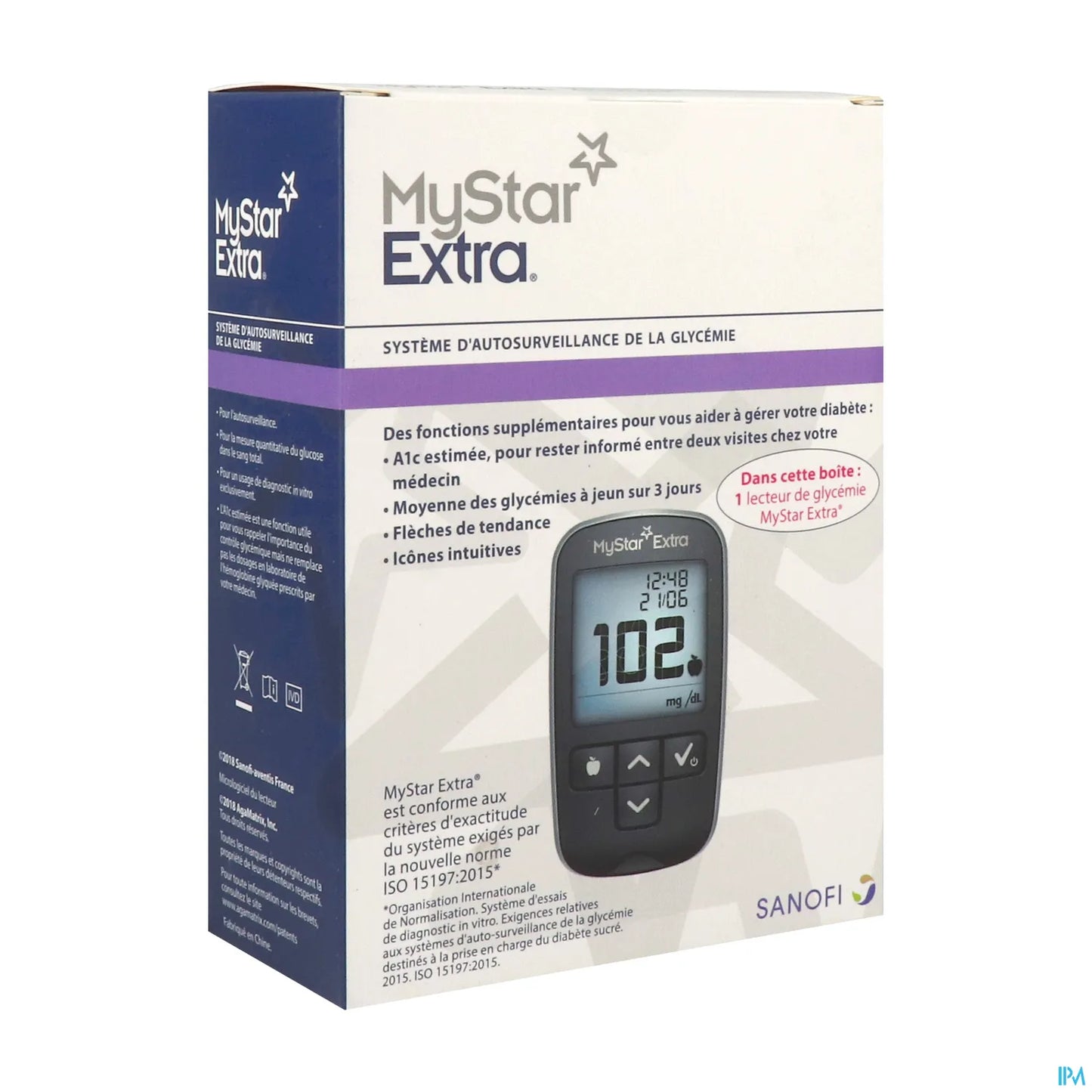 Sanofi MyStar Extra Lecteur de Glycémie