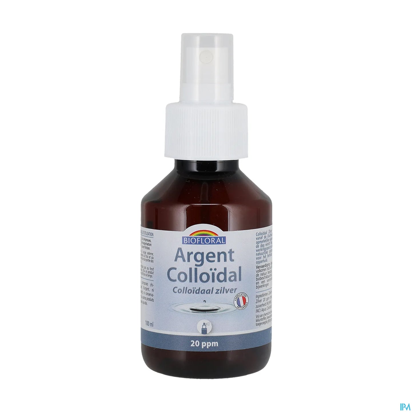 Argent Colloïdal Spray 100 mL 20 ppm