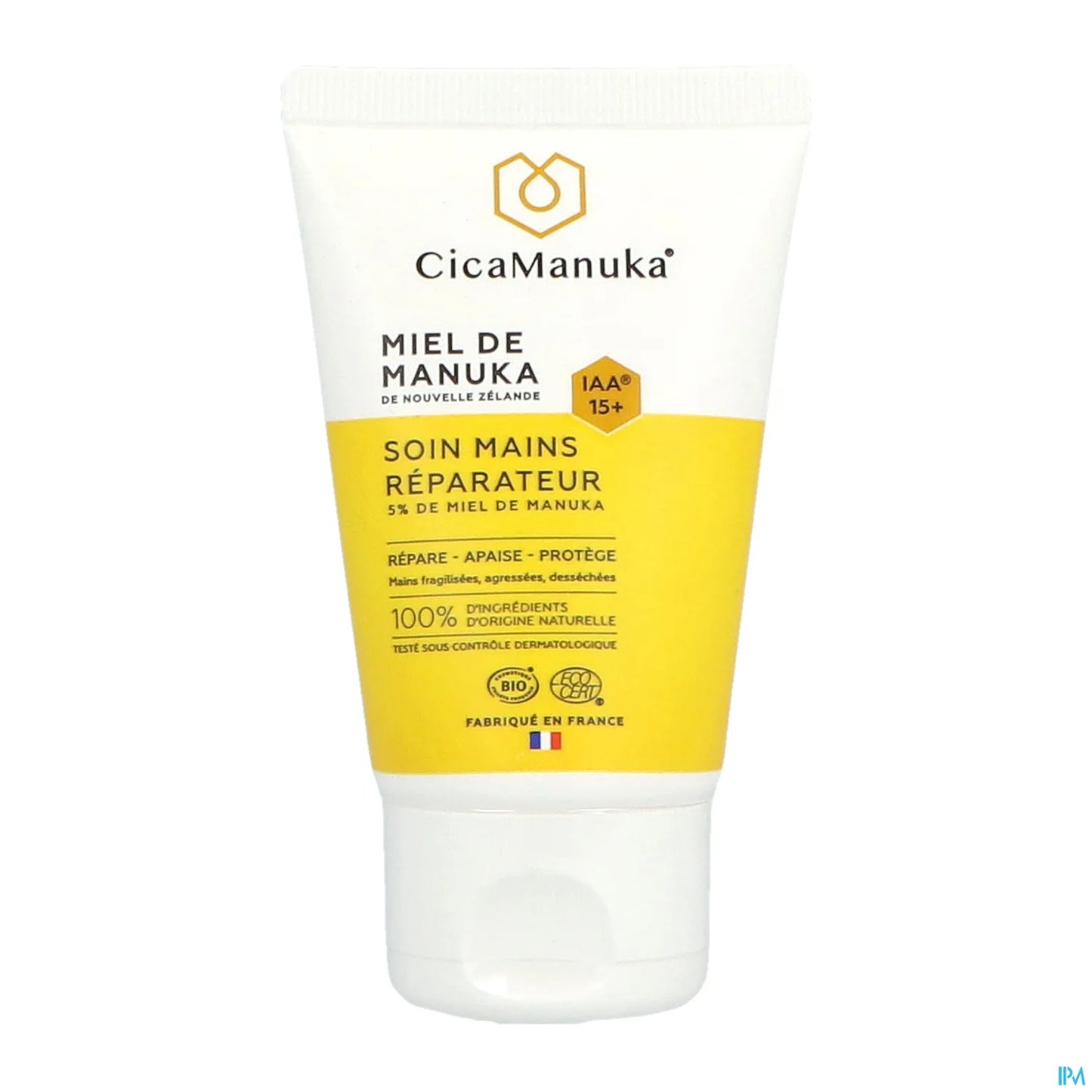 Cicamanuka Soin Mains Réparateur au Miel de Manuka IAA15+