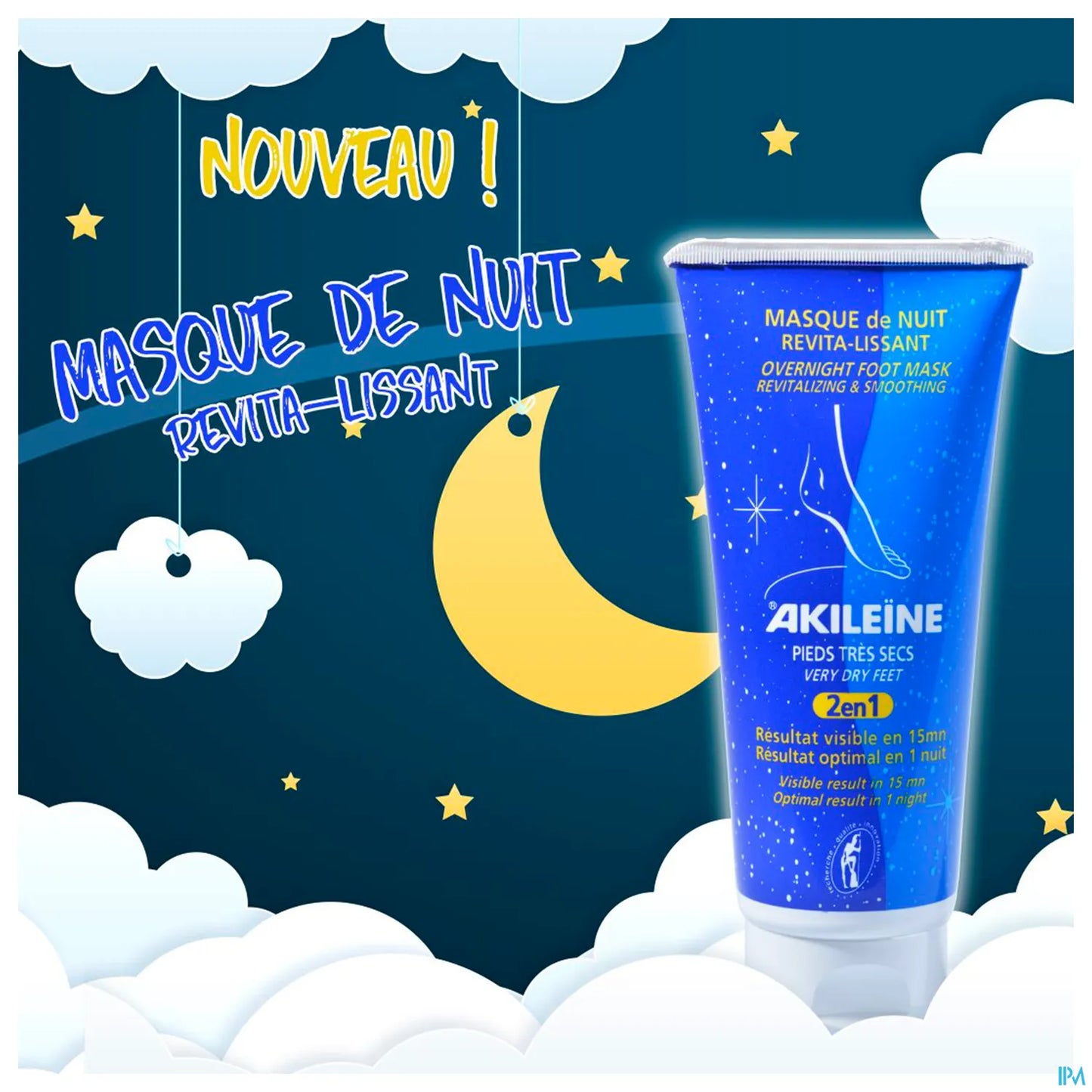 Masque de Nuit Revita-Lissant Pieds Très Secs Tube 100ml