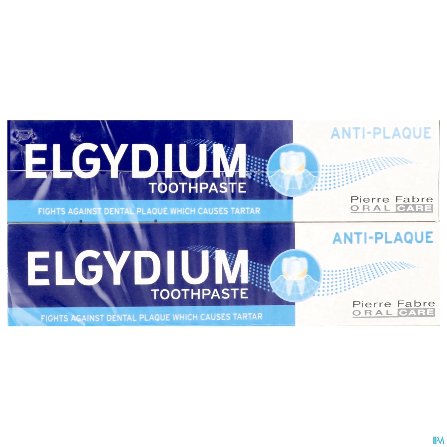 Dentifricio antiplacca confezione da 2 x 75 ml