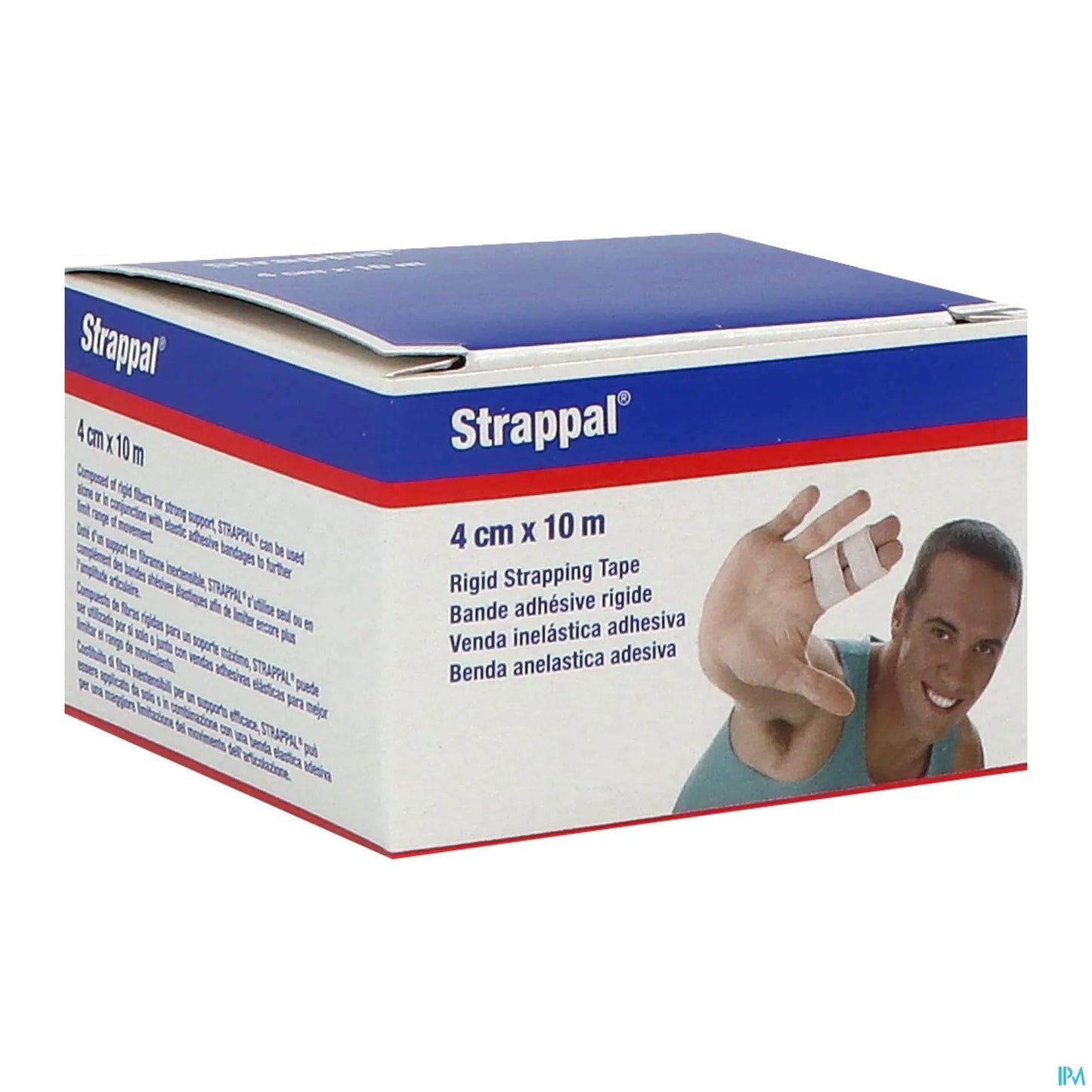 Bande Adhésive Rigide Hypoallergénique 4 cm x 10 m