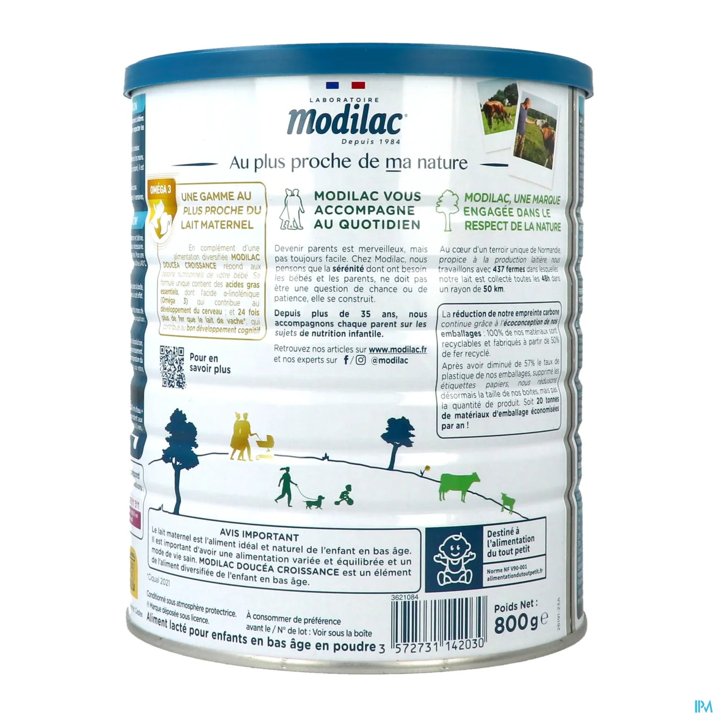 Doucéa Croissance 3 de 12 à 36 Mois 800g