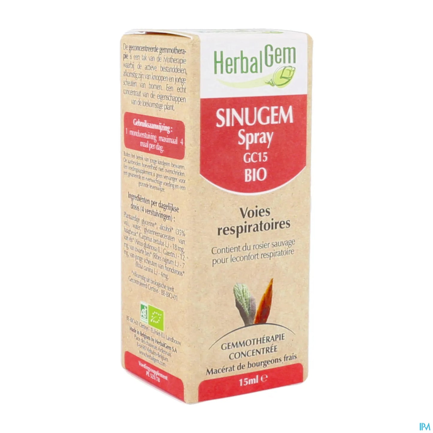 Sinugem Respiratory Tract Spray 15 mL Organic