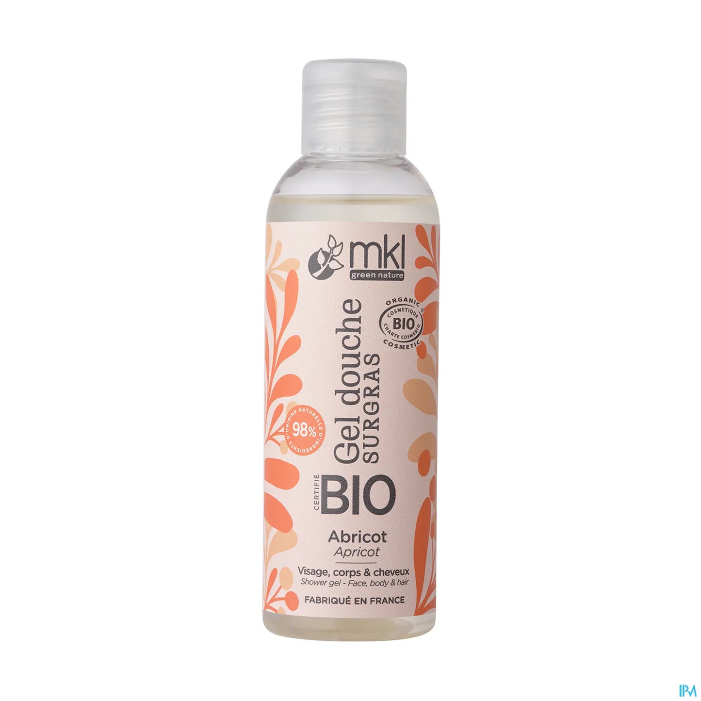 MKL Green Nature Gel Douche Bio Abricot 100 mL