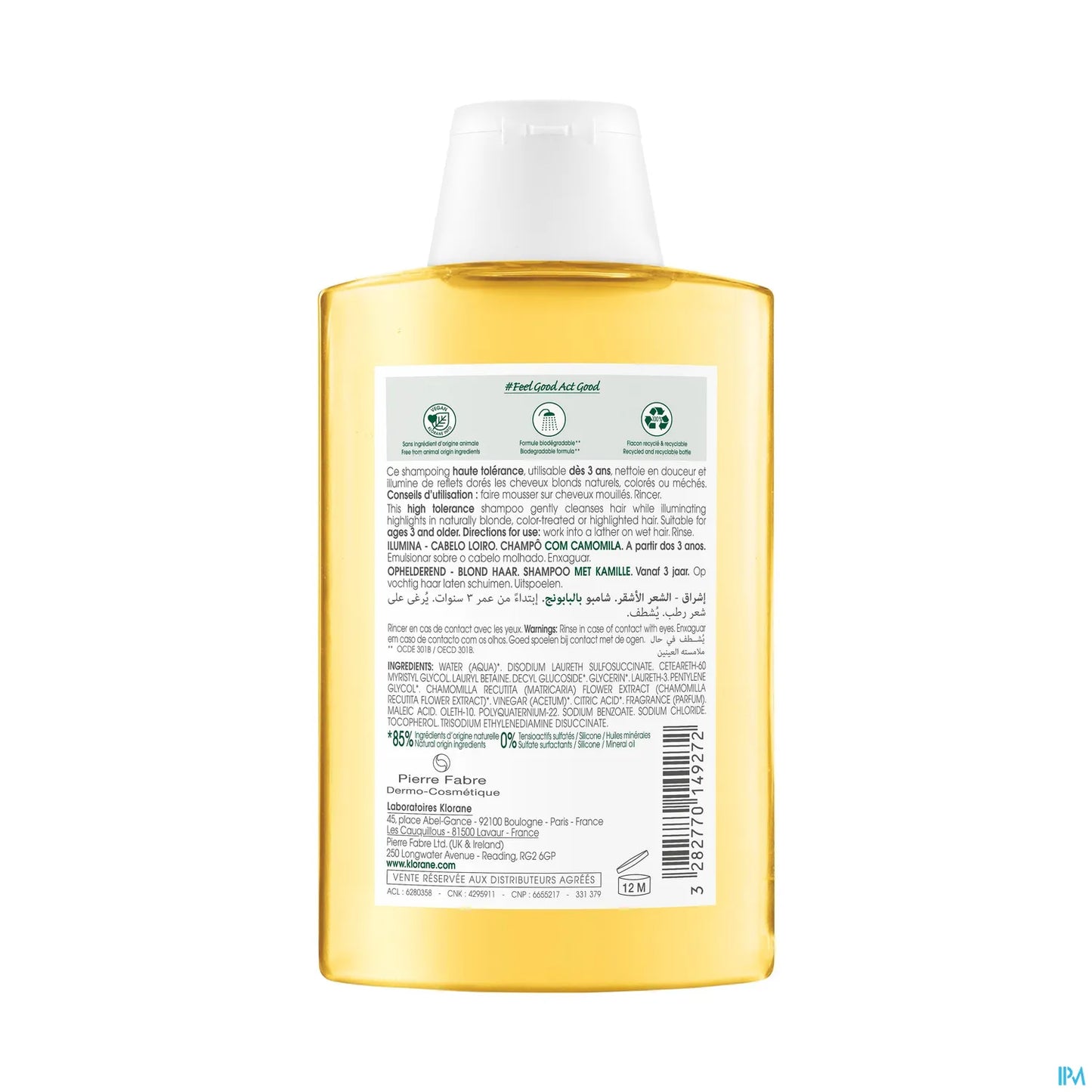 Shampooing à la Camomille 200ml