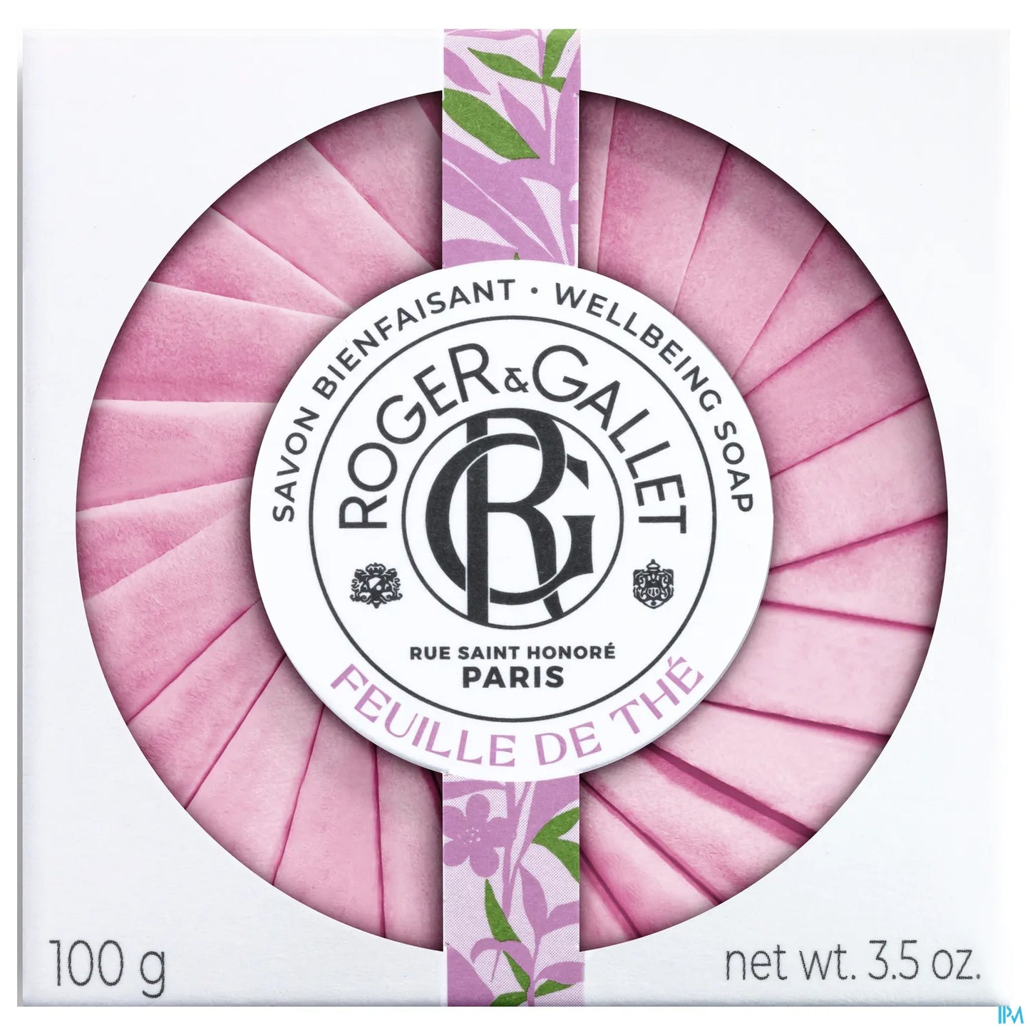 Feuille de Thé Savon Bienfaisant 100g