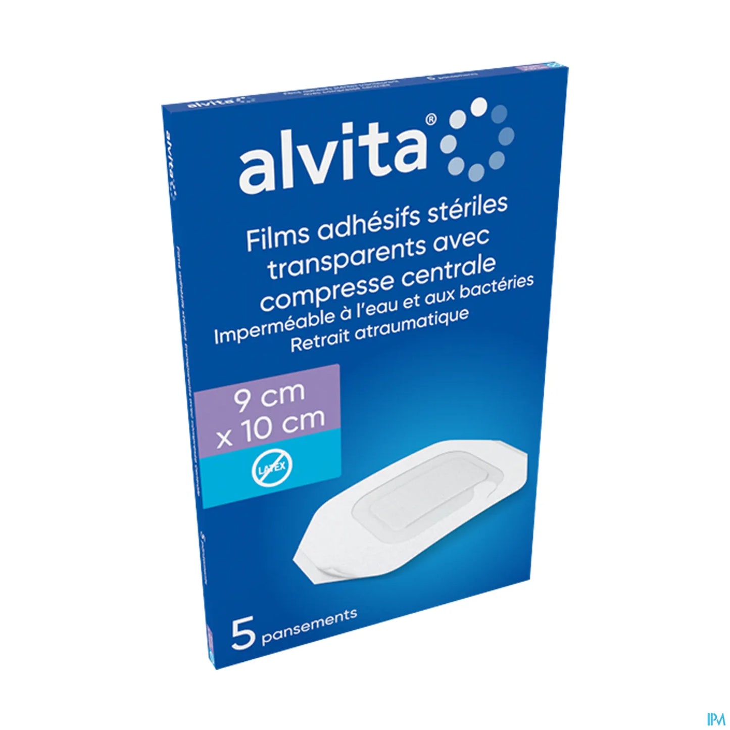 Medicazione adesiva sterile con compressa 9x10 cm 10 unità