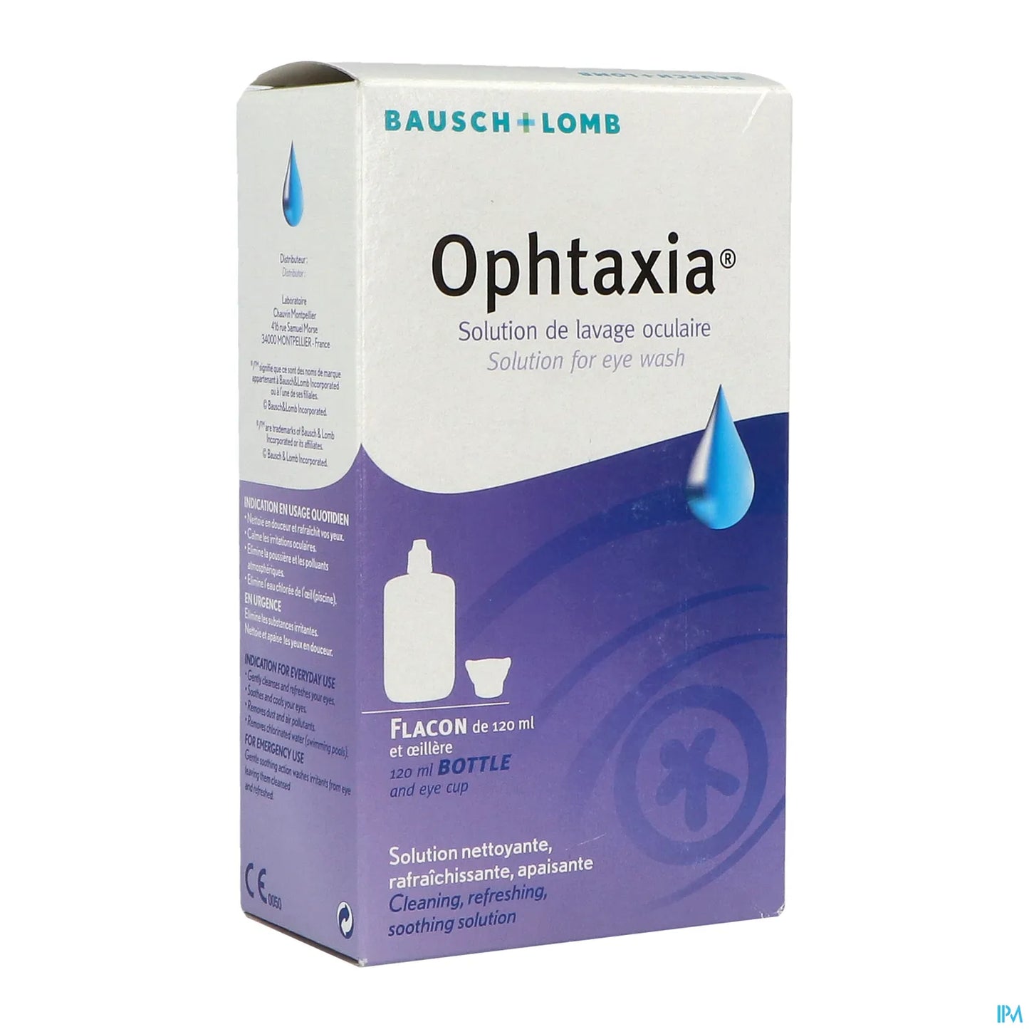Ophtaxia Solution Lavage 120 mL