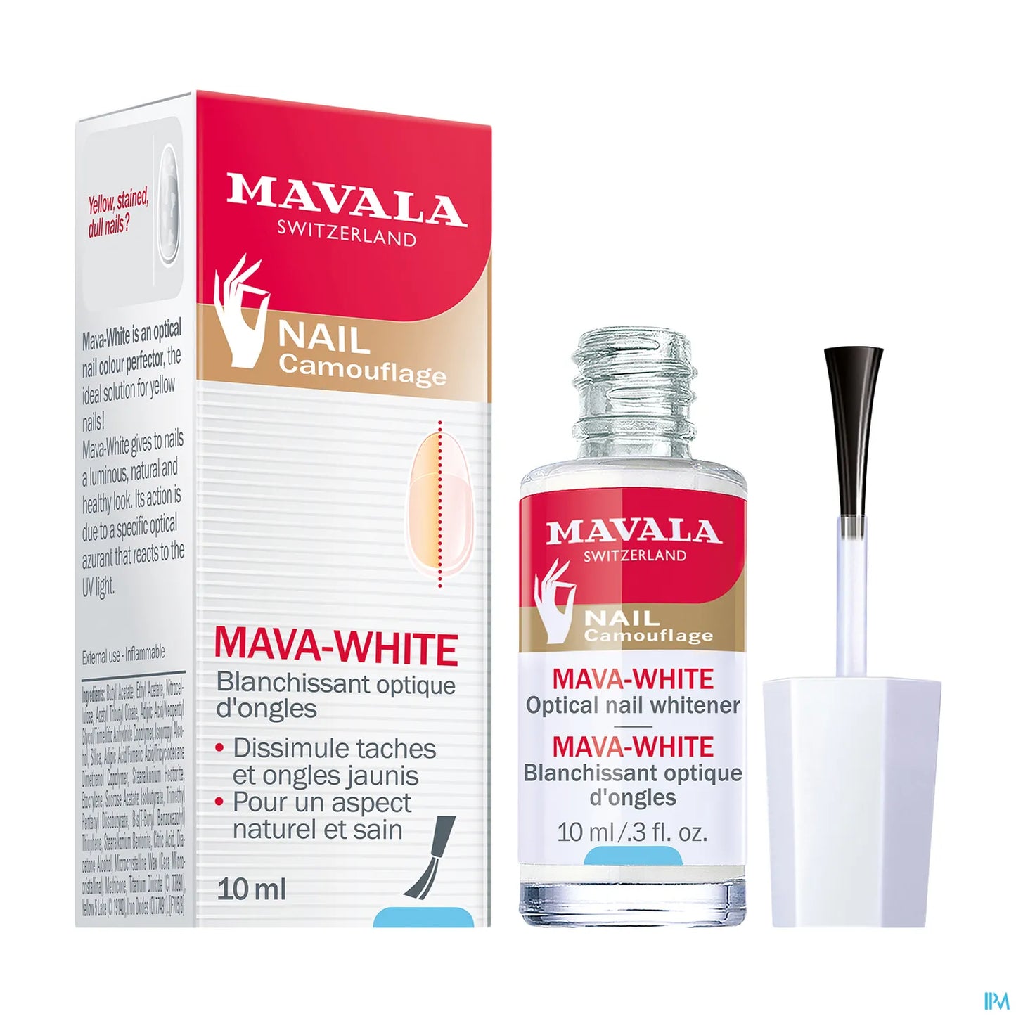 Mava-White Blanchissant à Ongles 10ml