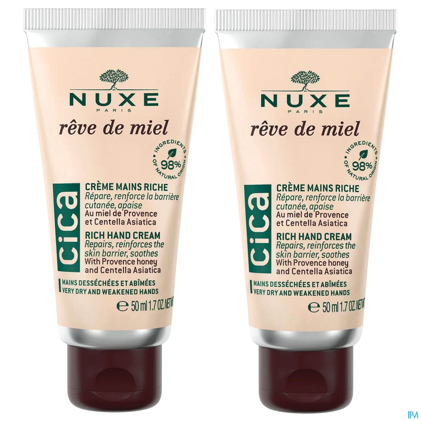 Rêve de Miel Cica Crème Mains Duplo 2x50ml