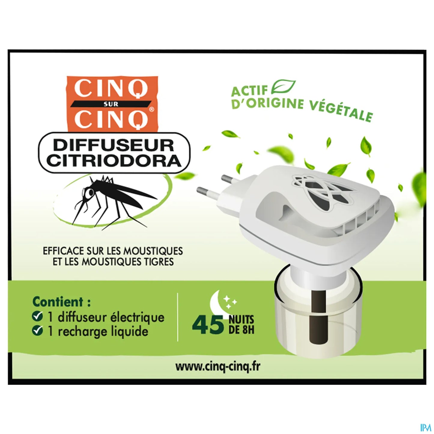 Diffusore antizanzare Citriodora 45 notti