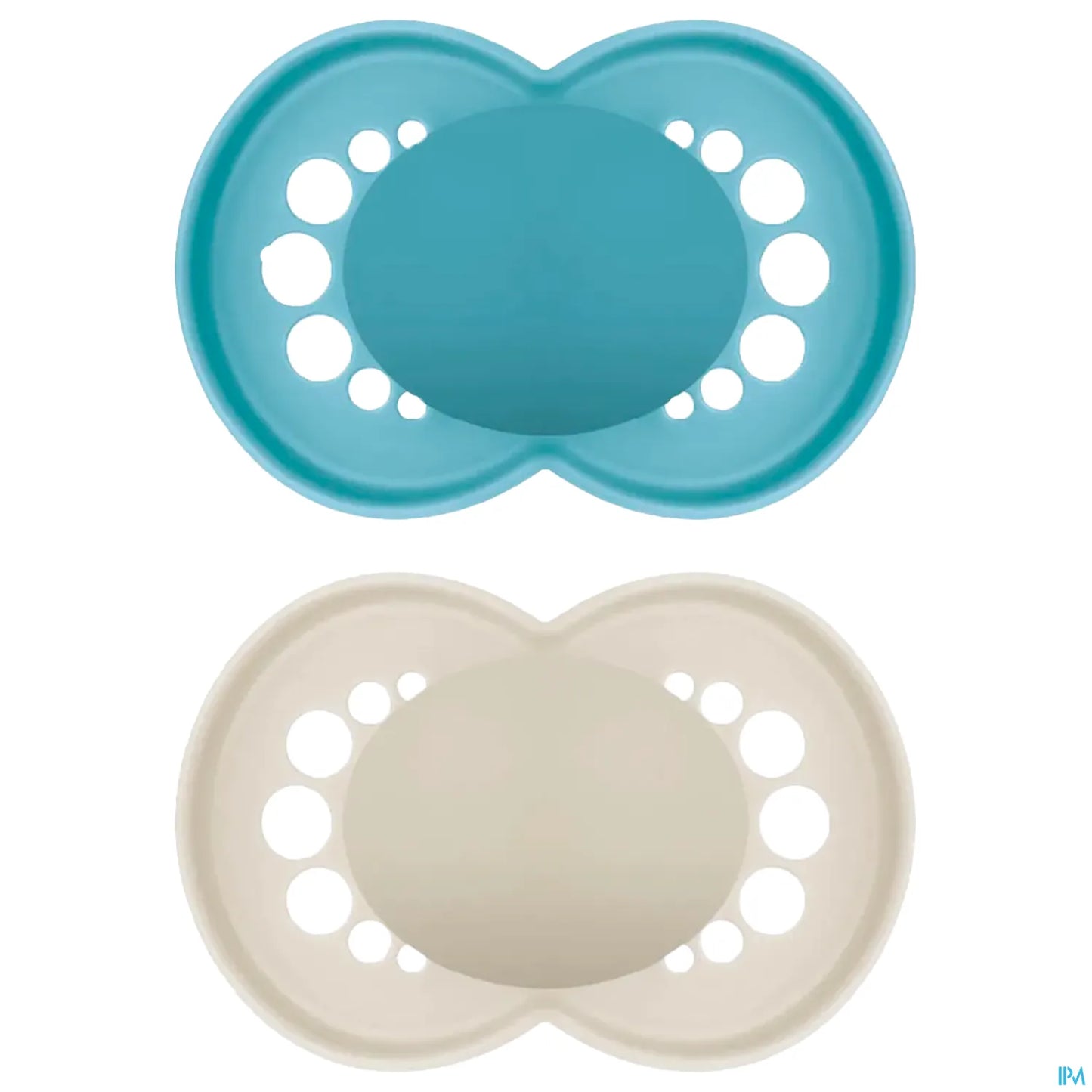 Sucette Original Tendance Silicone 18 Mois Bleu 2 Unités