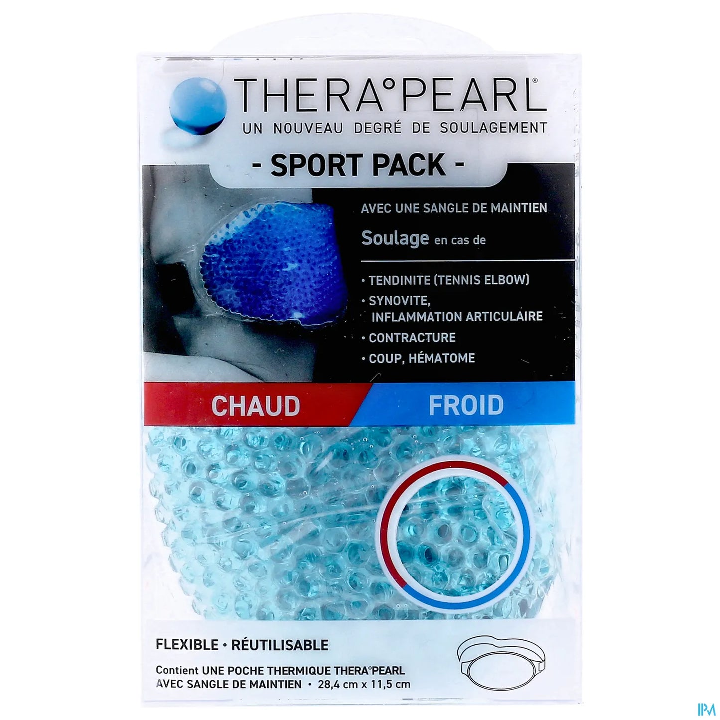 TheraPearl Compresse Pack Sport Avec Sangle 1 Boite