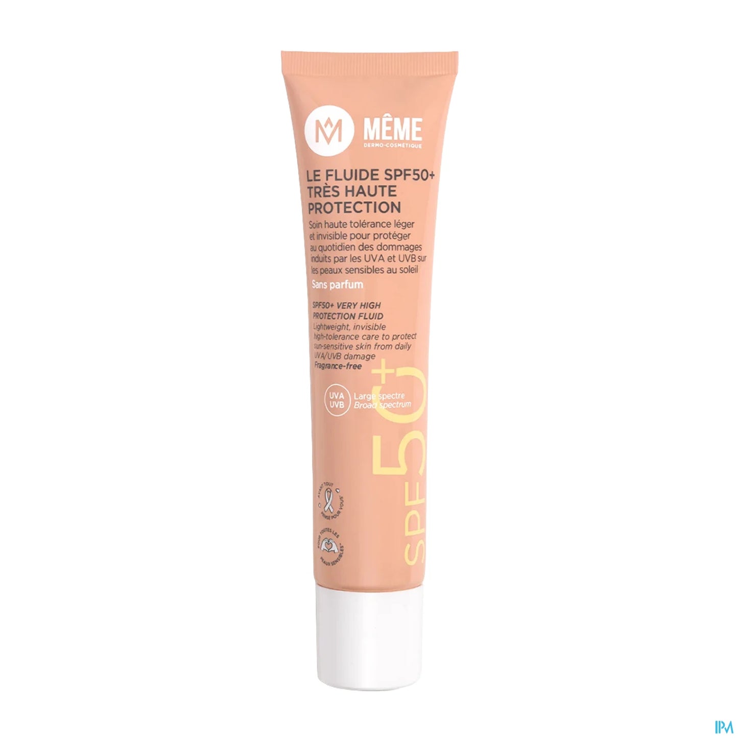 MÊME Fluide Solaire Très Haute Protection Facteur de Protection 50 Plus 40 mL