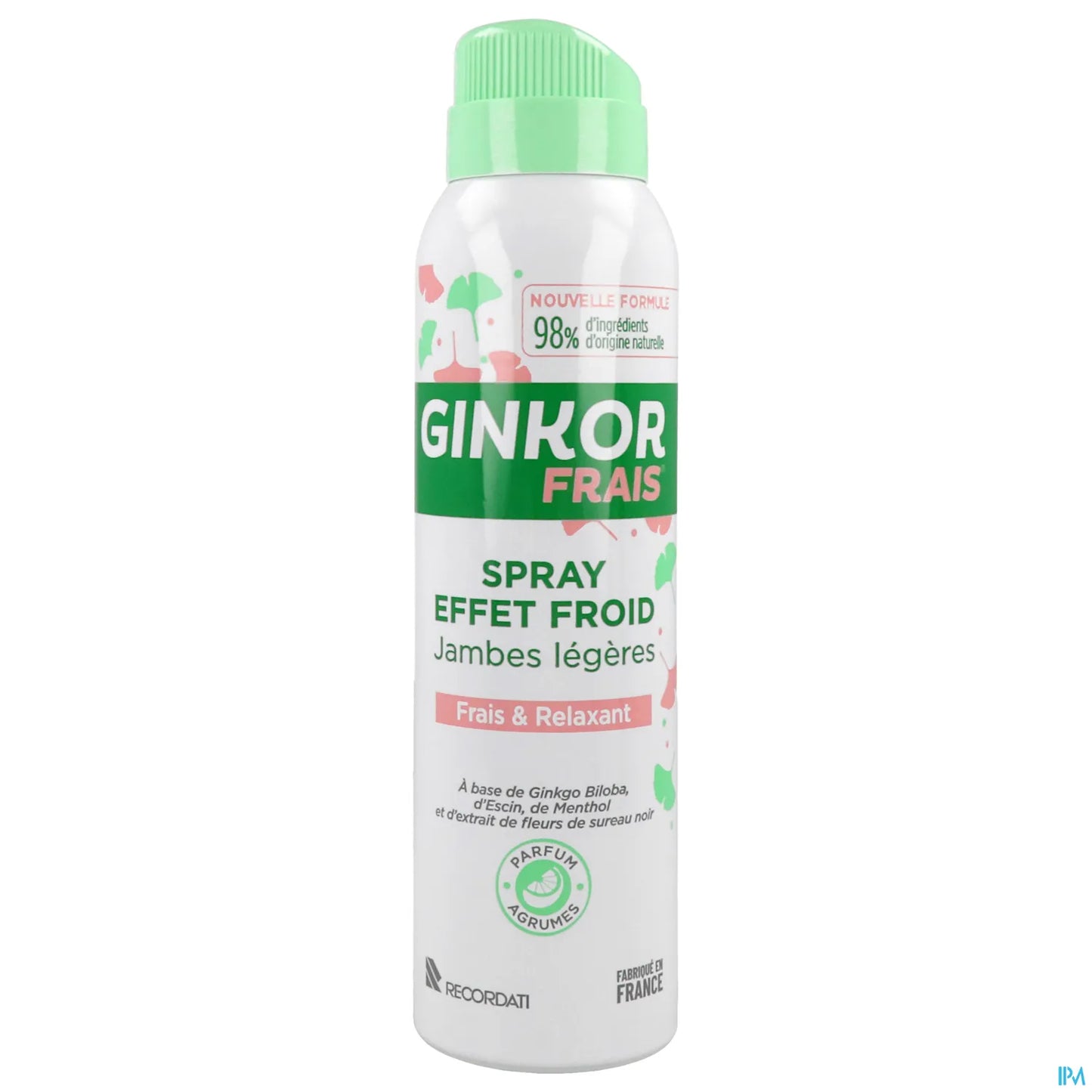 Ginkor Frais Spray Effet Froid Jambes Légères 125 ml