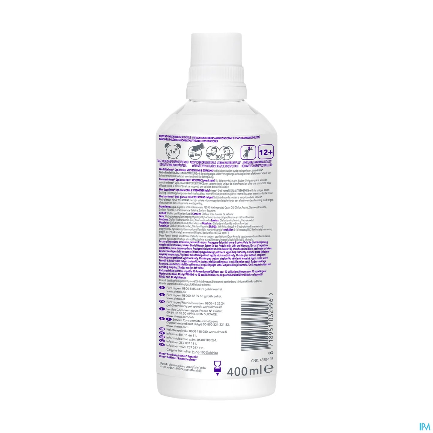 Opti-Email Mouthwash for Dental Erosion 400ml