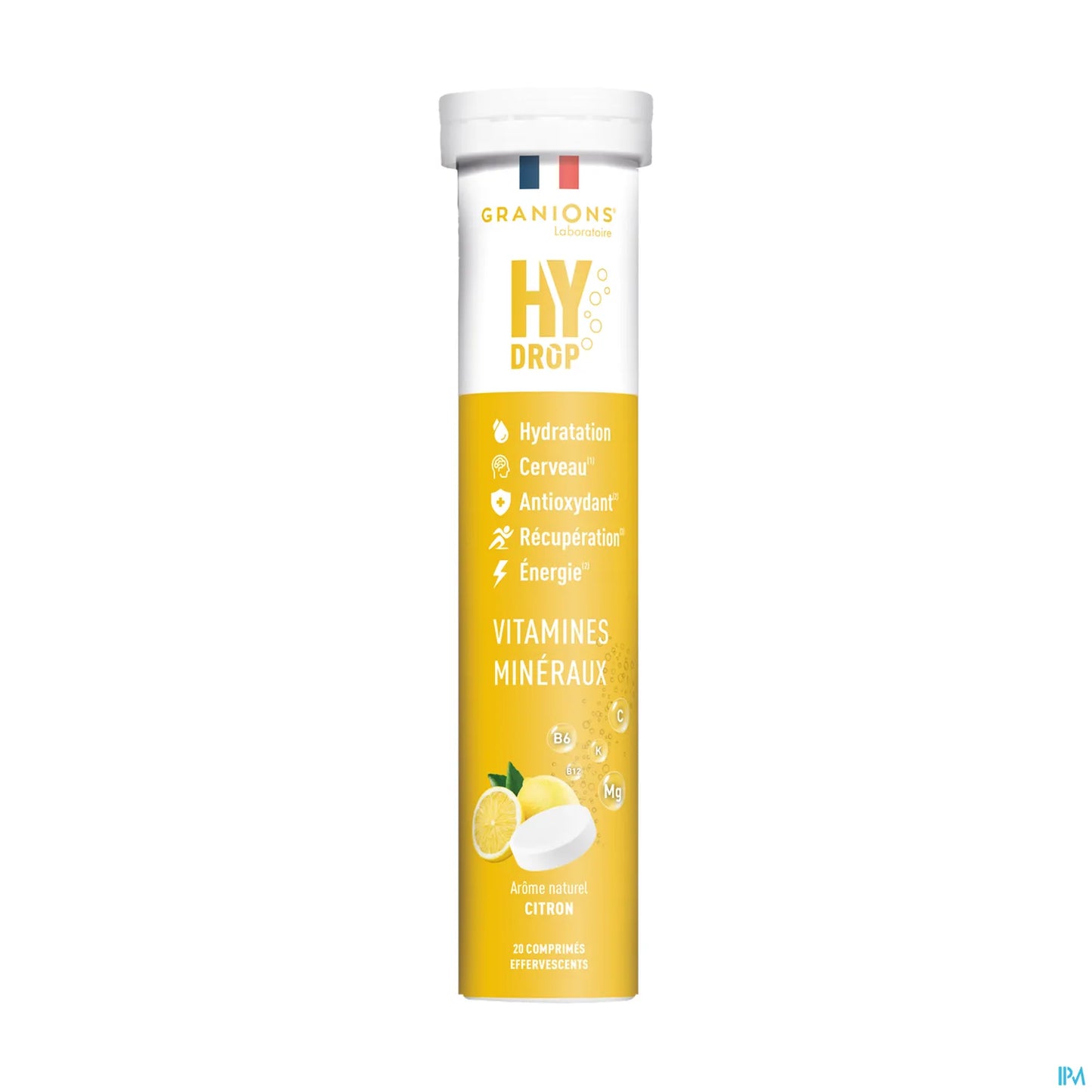 Hydrop Pastilles Hydratation Citron Boîte de 20