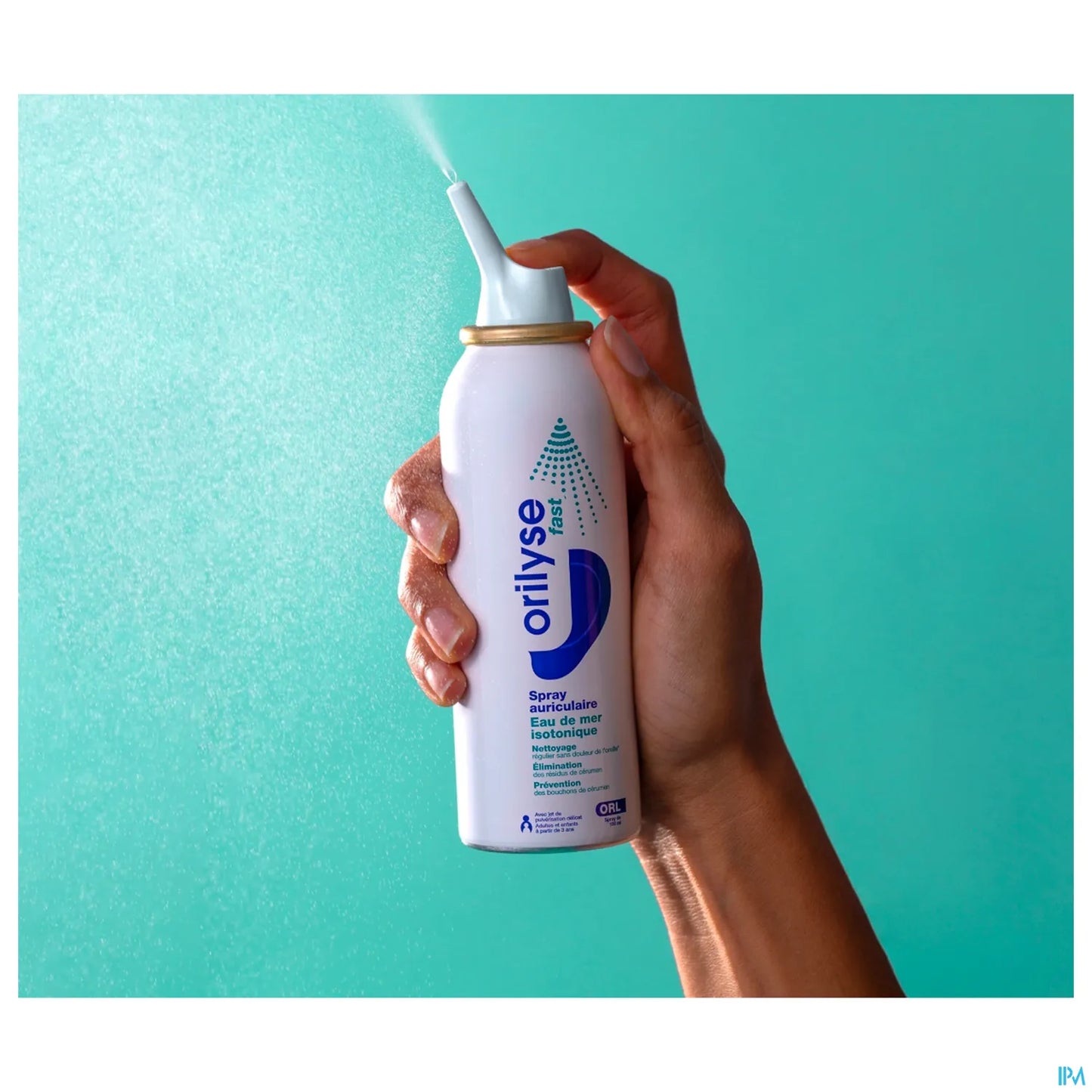 Orilyse Fast Spray Auriculaire Eau de Mer Isotonique 100ml