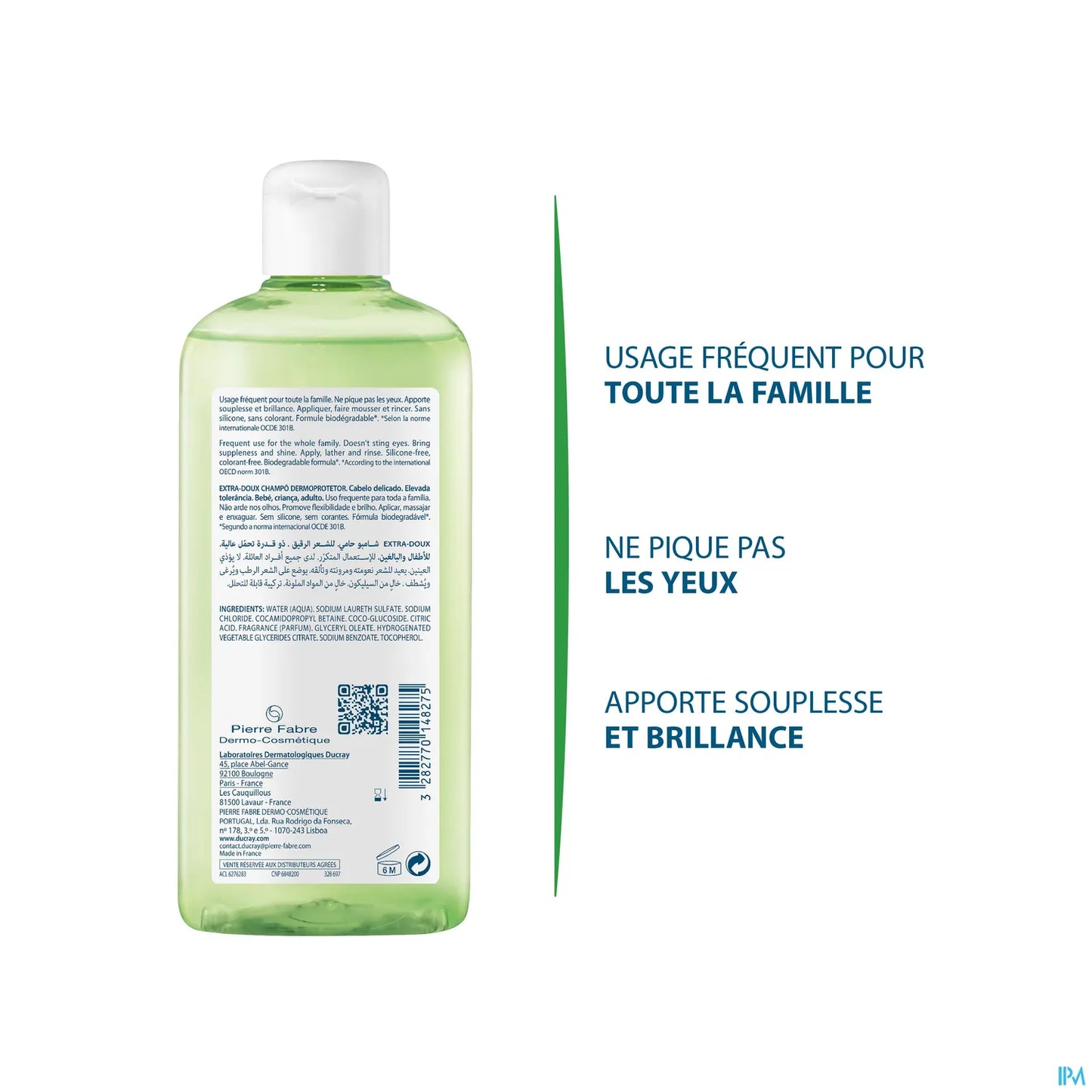 Shampooing Extra Doux 400 ml