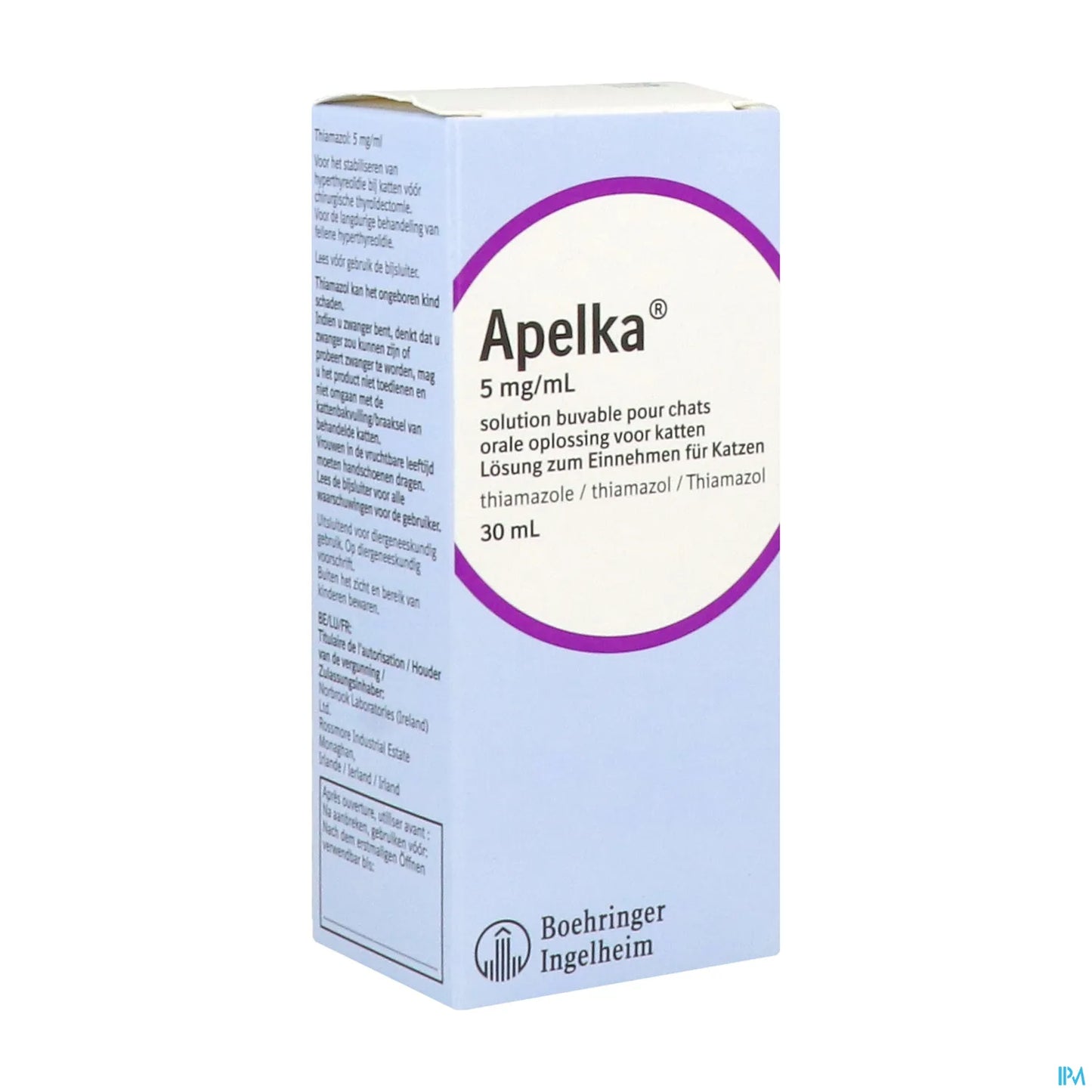 Apelka 5 mg/ml Soluzione orale Gatto 30 ml