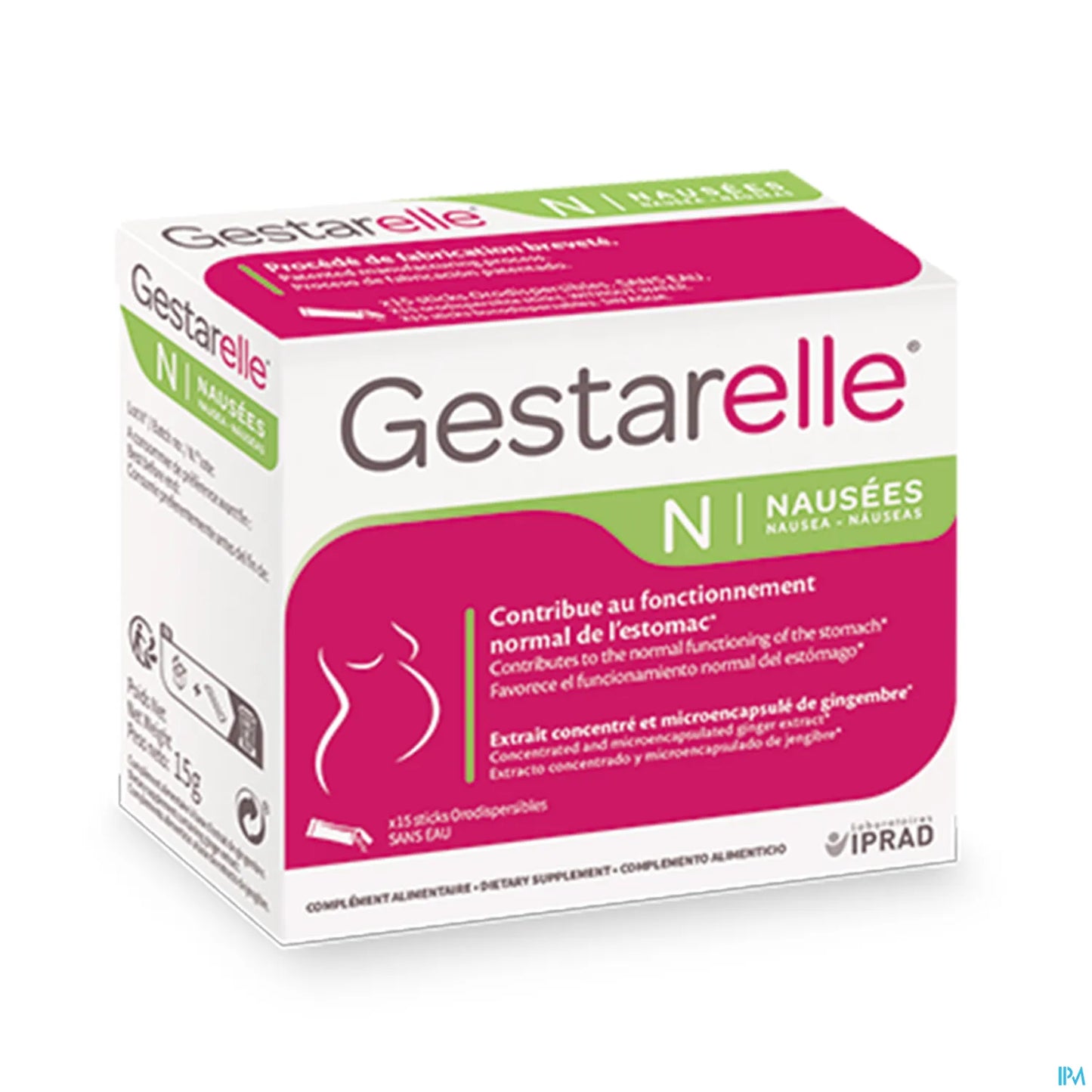Nausées Stick Orodispersible Boîte de 15 Sticks