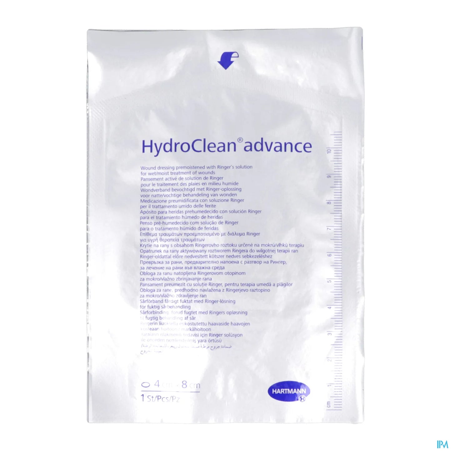 HydroClean Advance Pansement Hydrogel Absorbant Ovale 4x8 cm