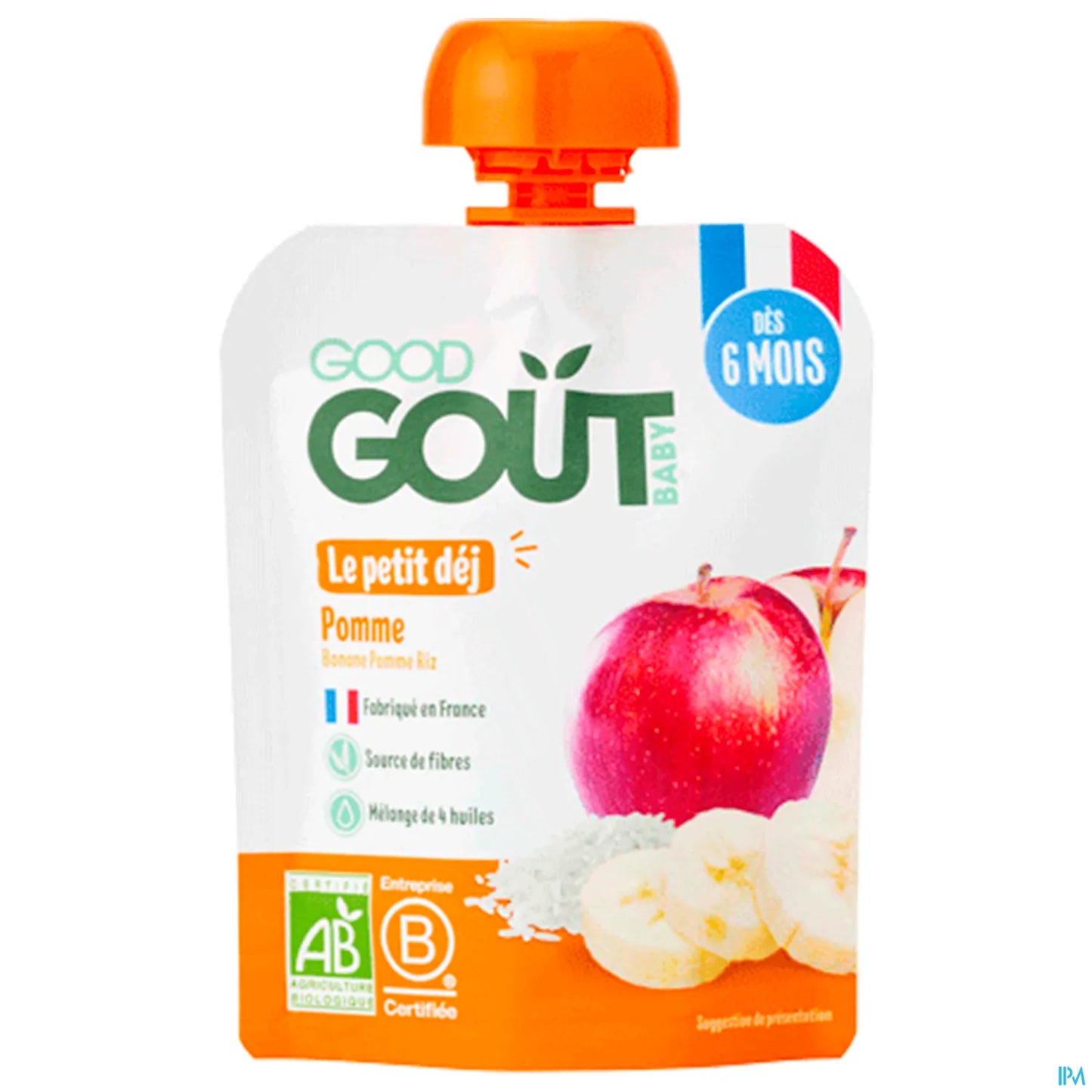 Organic Apple Breakfast Fruit Puree 70g