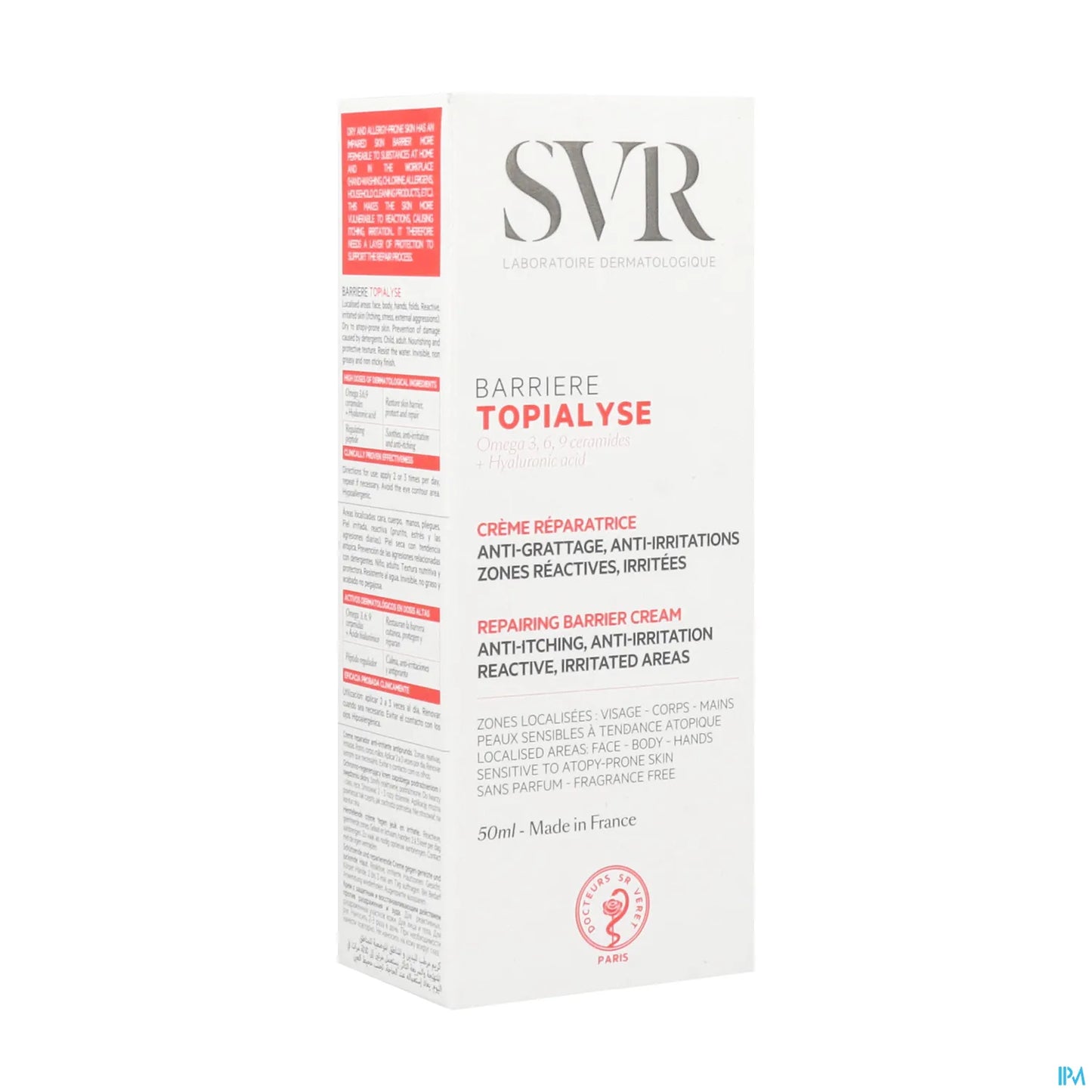 TOPIALYSE Anti-Irritation and Scratching Barrier Cream T/50ml