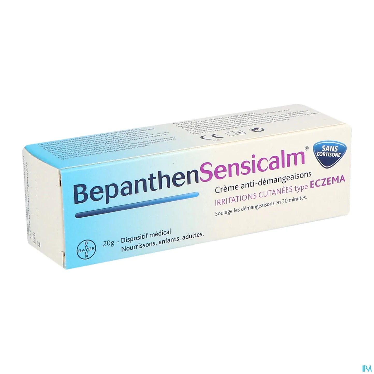 Bepanthen Sensicalm Crème Hydratante Apaisante Tube 20g