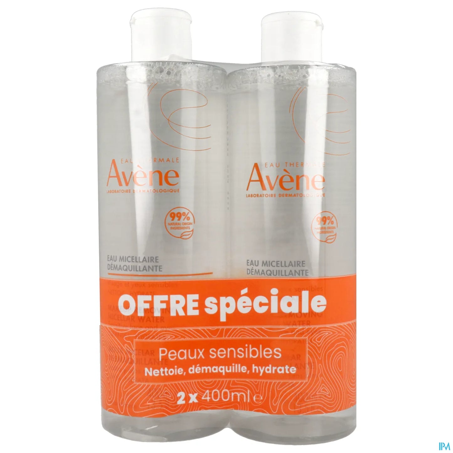 Lotion Micellaire Nettoyante Lot 2x400ml