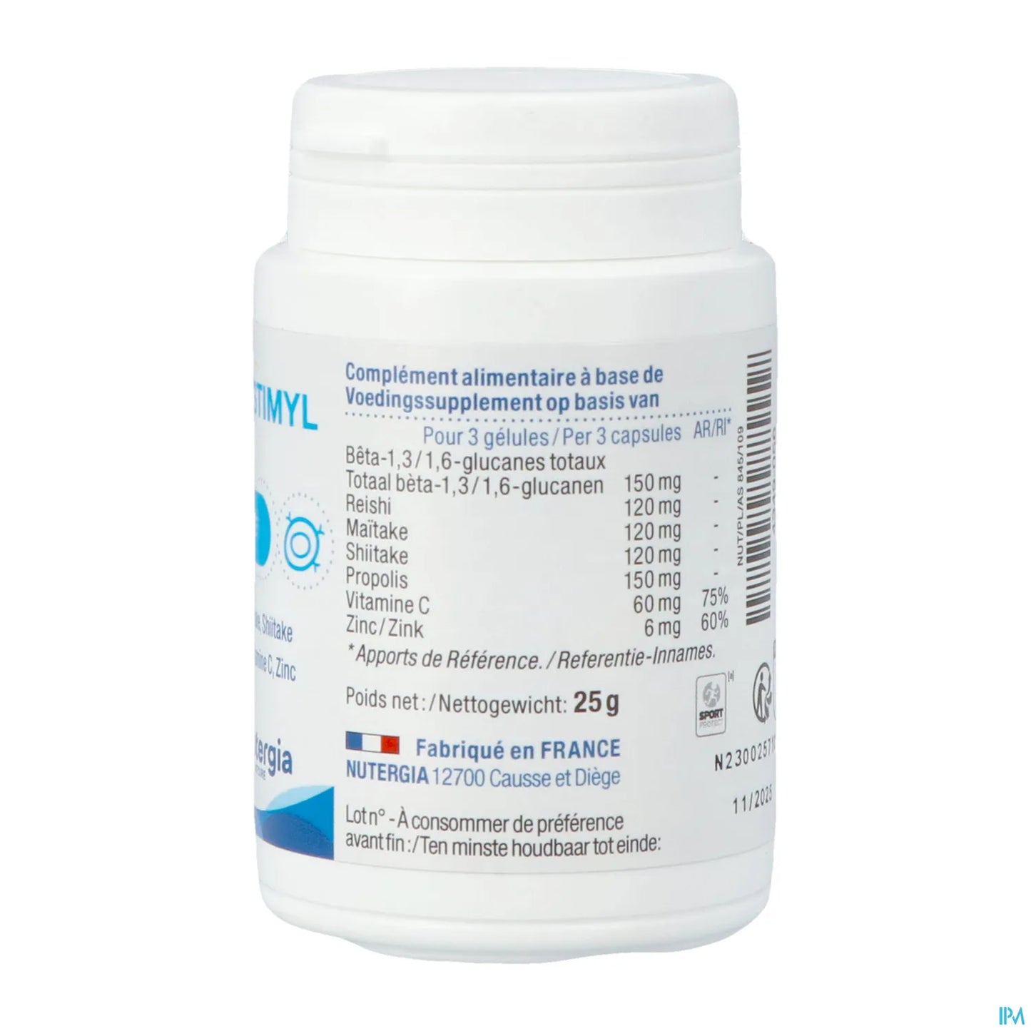 Ergystimyl Immunity 60 capsule