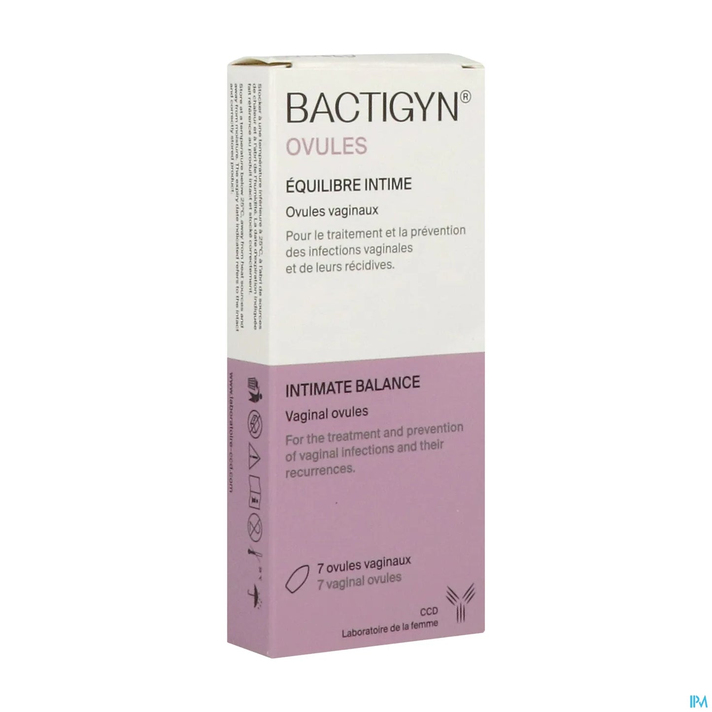 Bactigyn Ovules Équilibre Intime Boite de 7