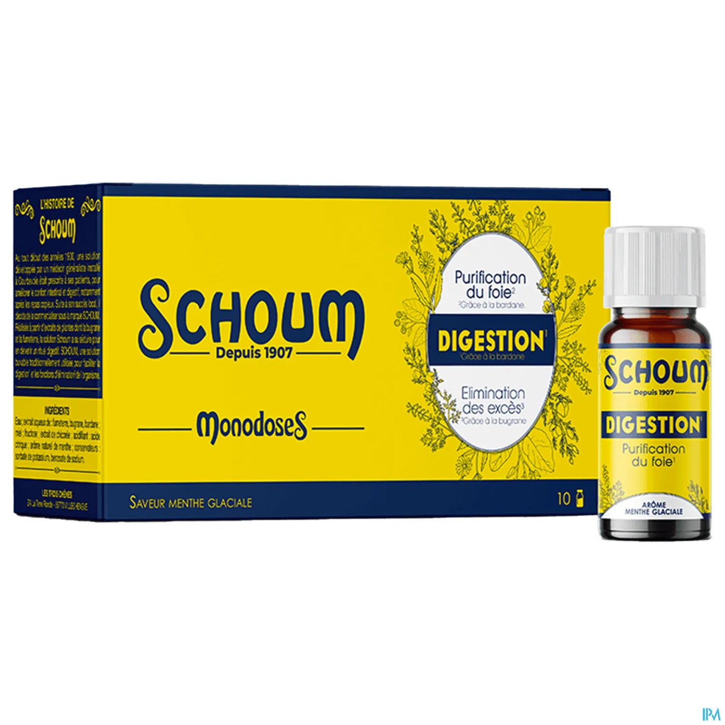 3 Chênes Schoum Digestion Monodose 10x15ml