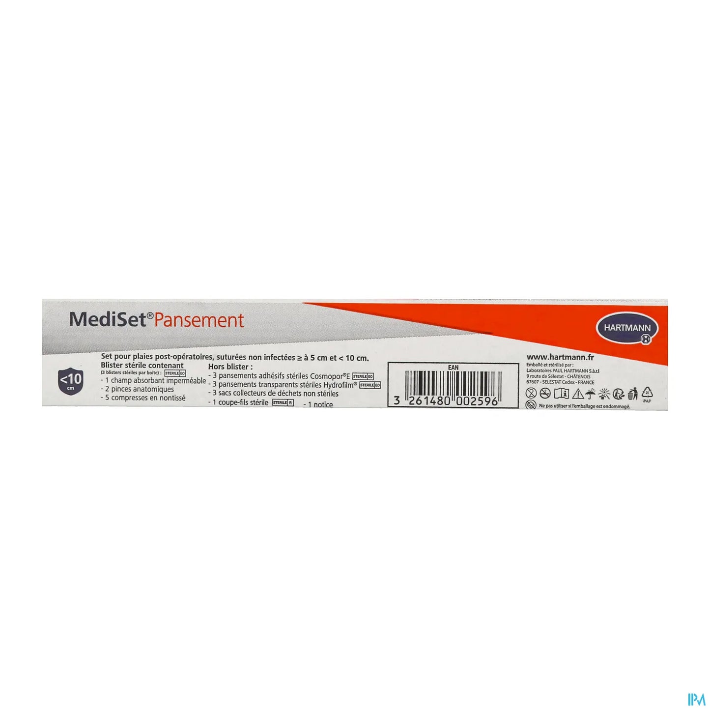 Mediset Pansement Postop Plaie Moyenne Suturee 3