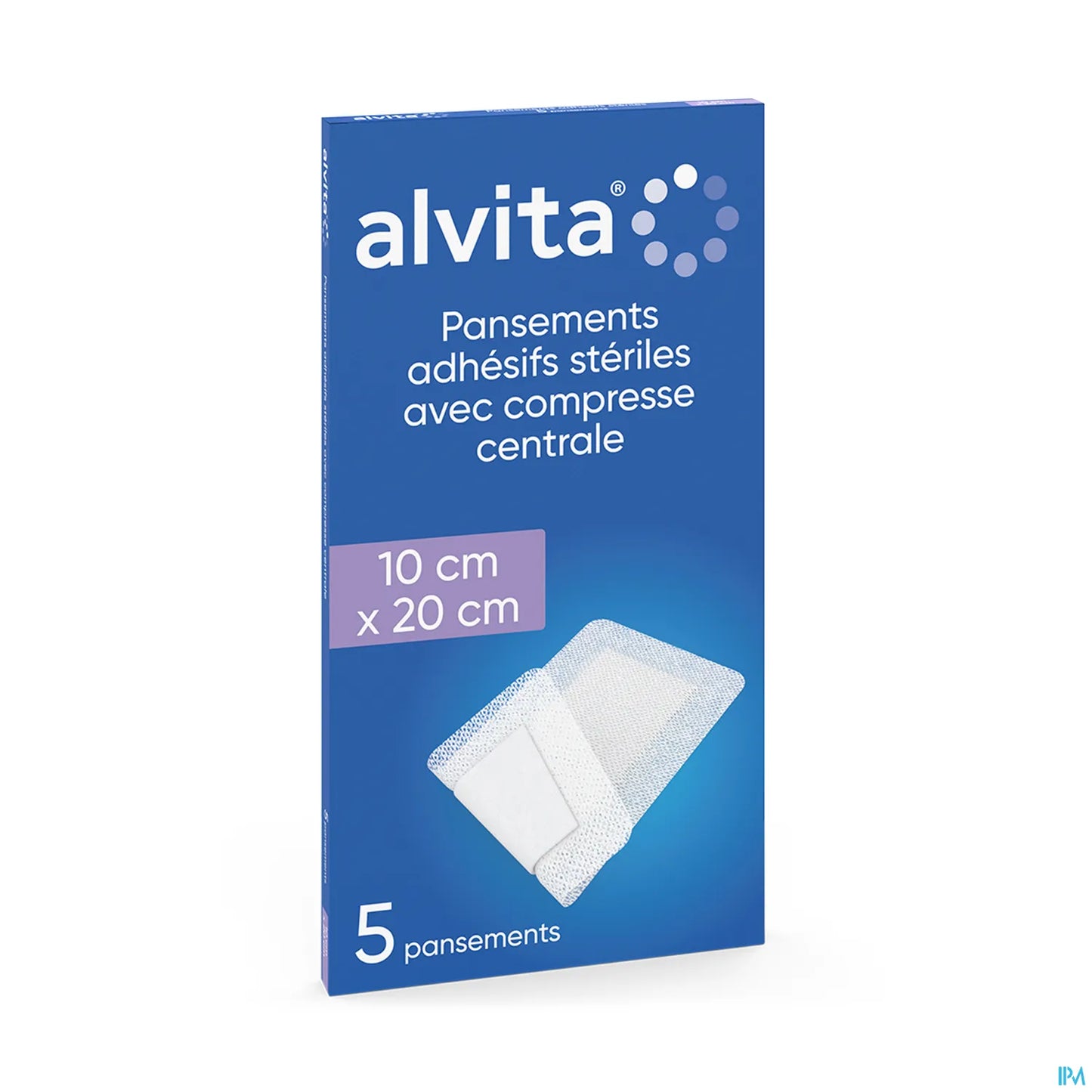 Pansement Adhésif Stérile 10x20 cm 5 unités