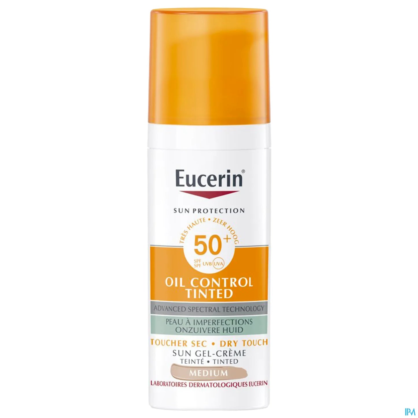 Sun Oil Control SPF 50+ Gel-Crème Toucher Sec Teinté 50ml