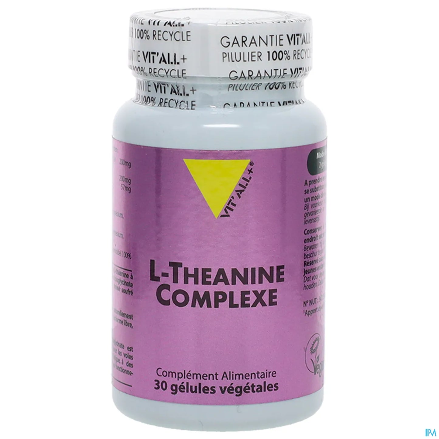 L-Theanine Complexe 30 Comprimés